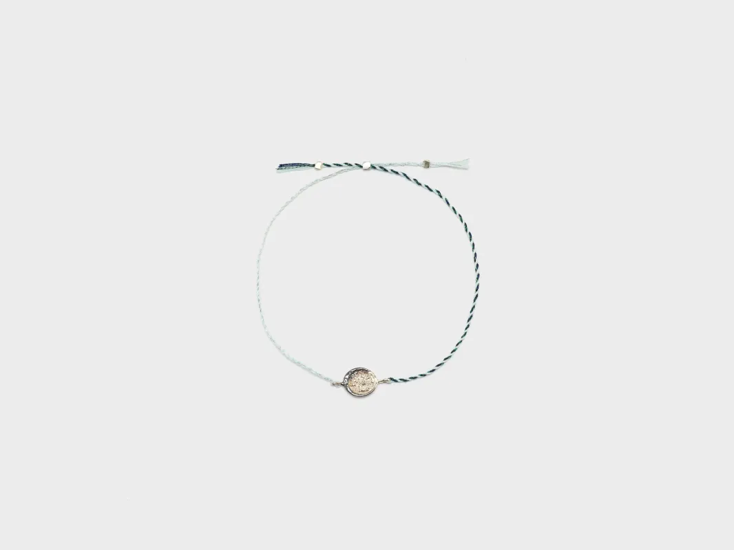 Convex Bracelet  (252 / W / BLUE) sold by Bellerose