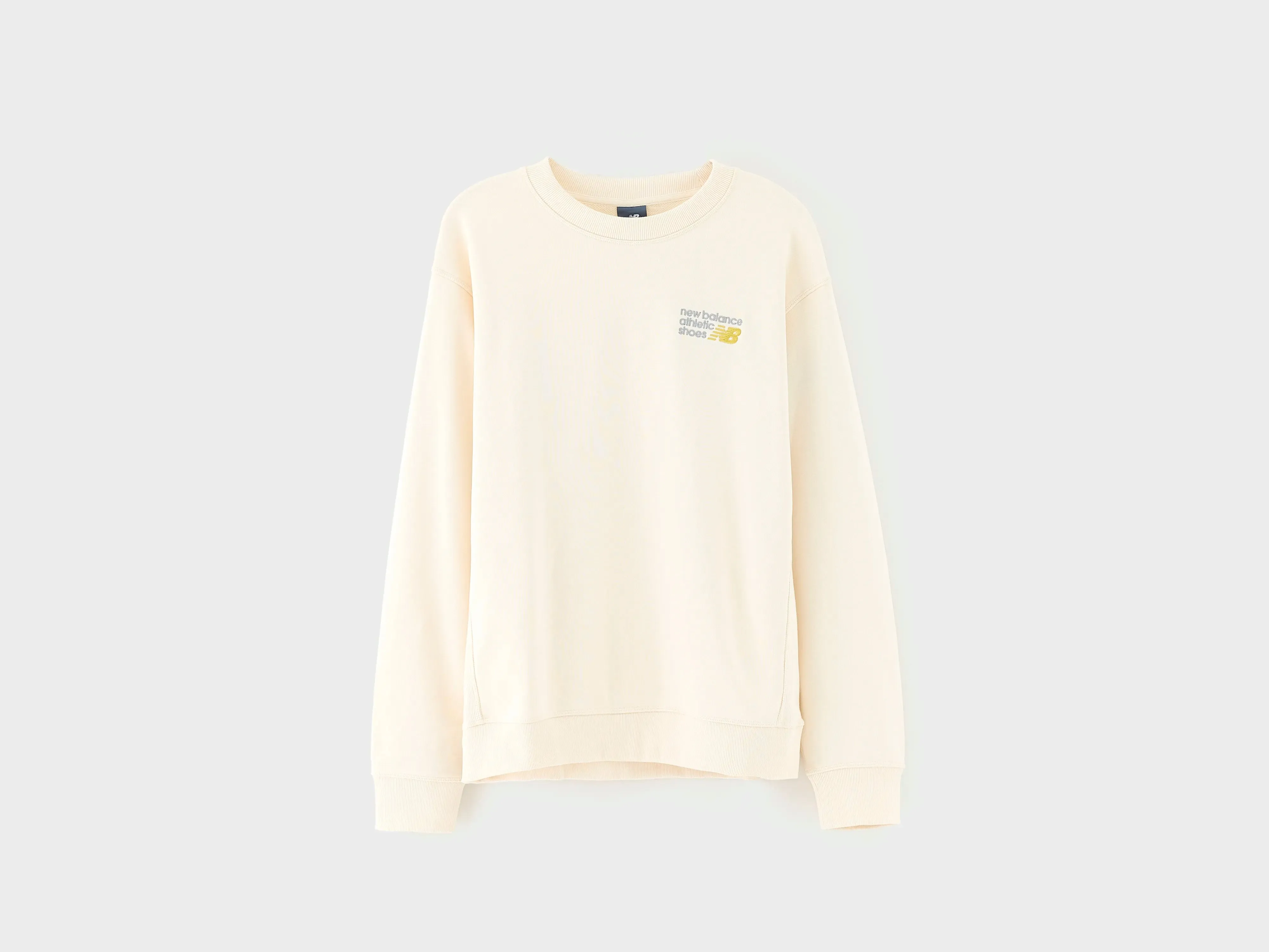 Athletics Premium Logo Crew Sweatshirt (252 / M / WHITE) sold by Bellerose