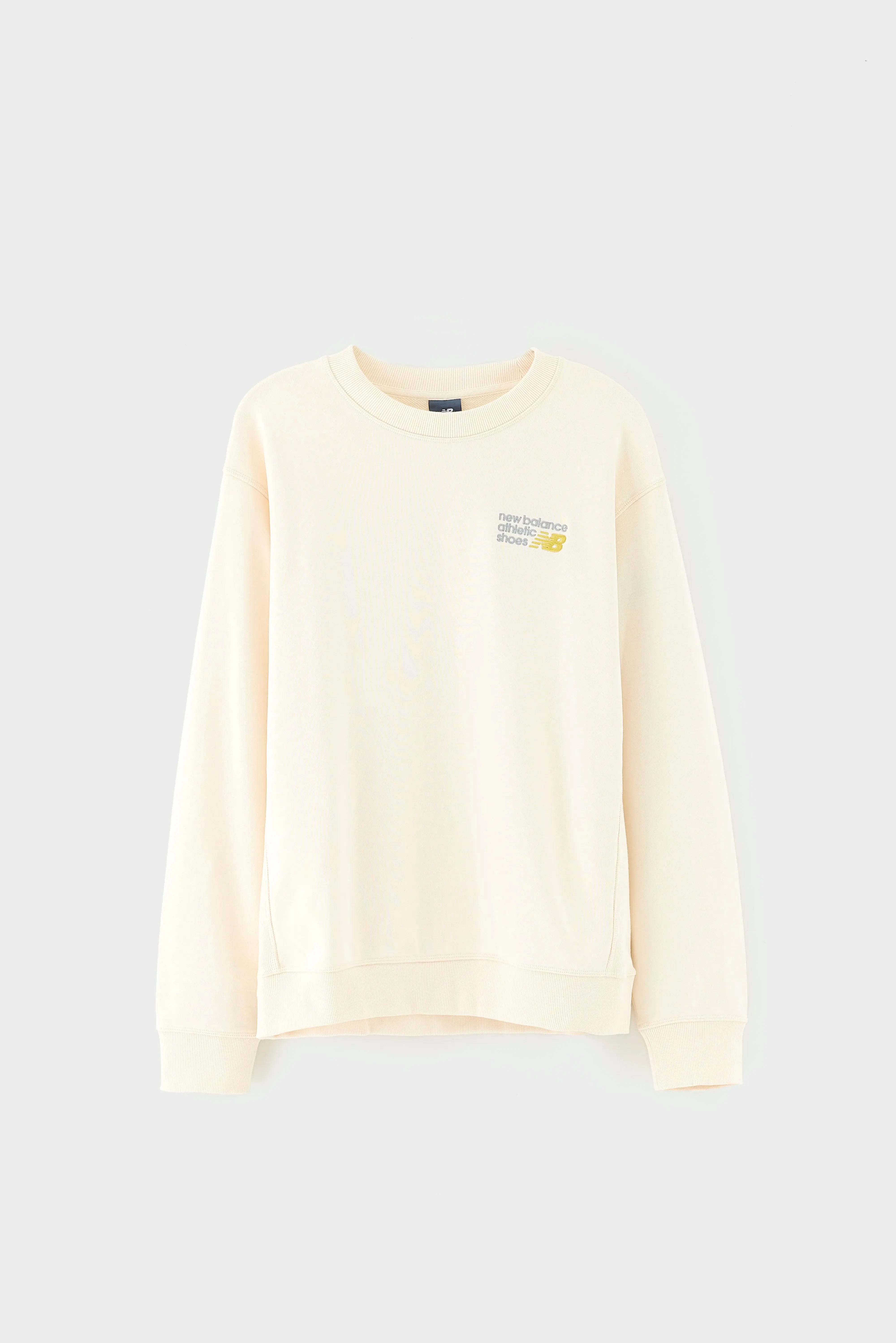 Athletics Premium Logo Crew Sweatshirt (252 / M / WHITE) sold by Bellerose product image thumbnail 2