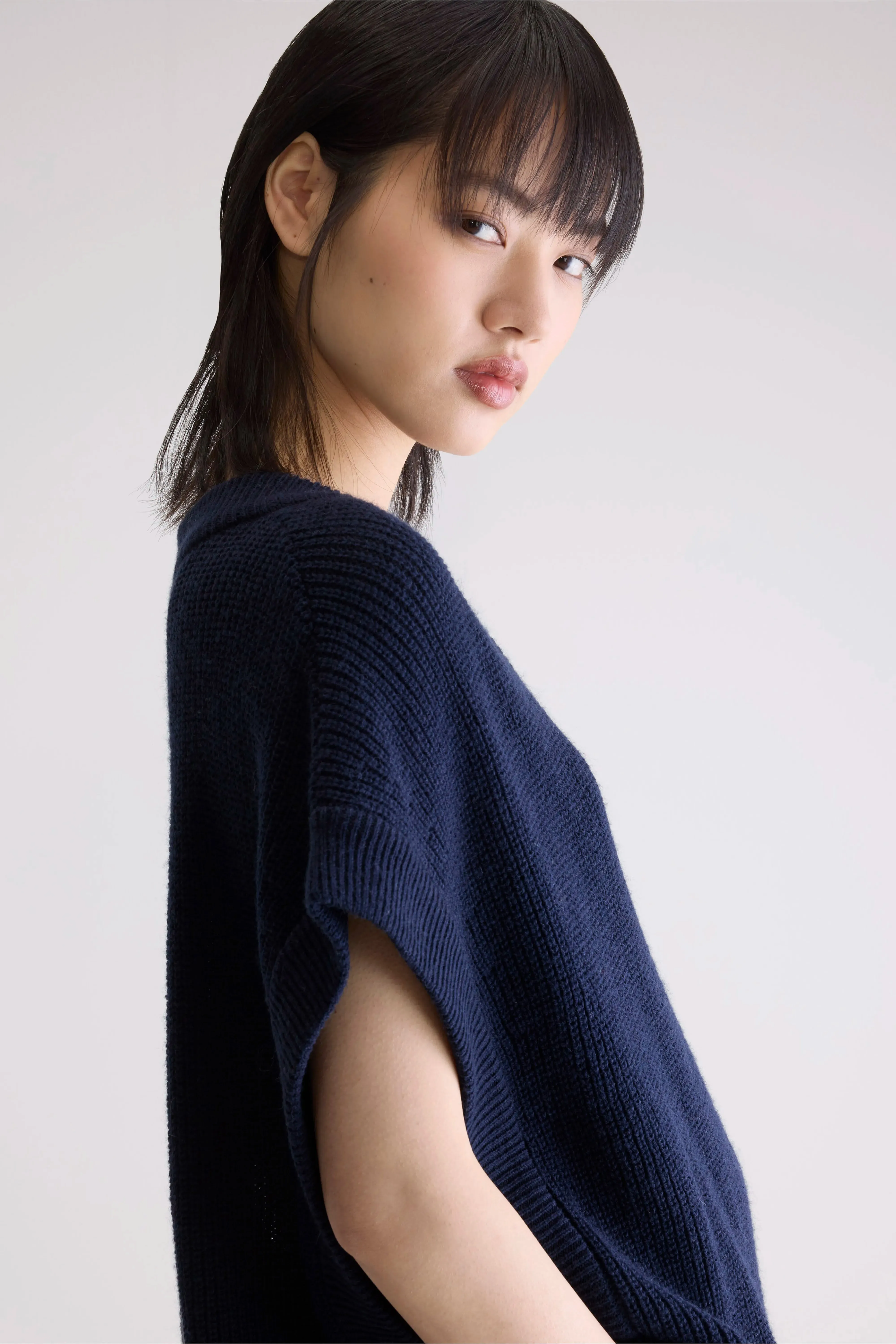 Labi sleeveless sweater (252 / W / REGAL BLUE) sold by Bellerose product image thumbnail 4