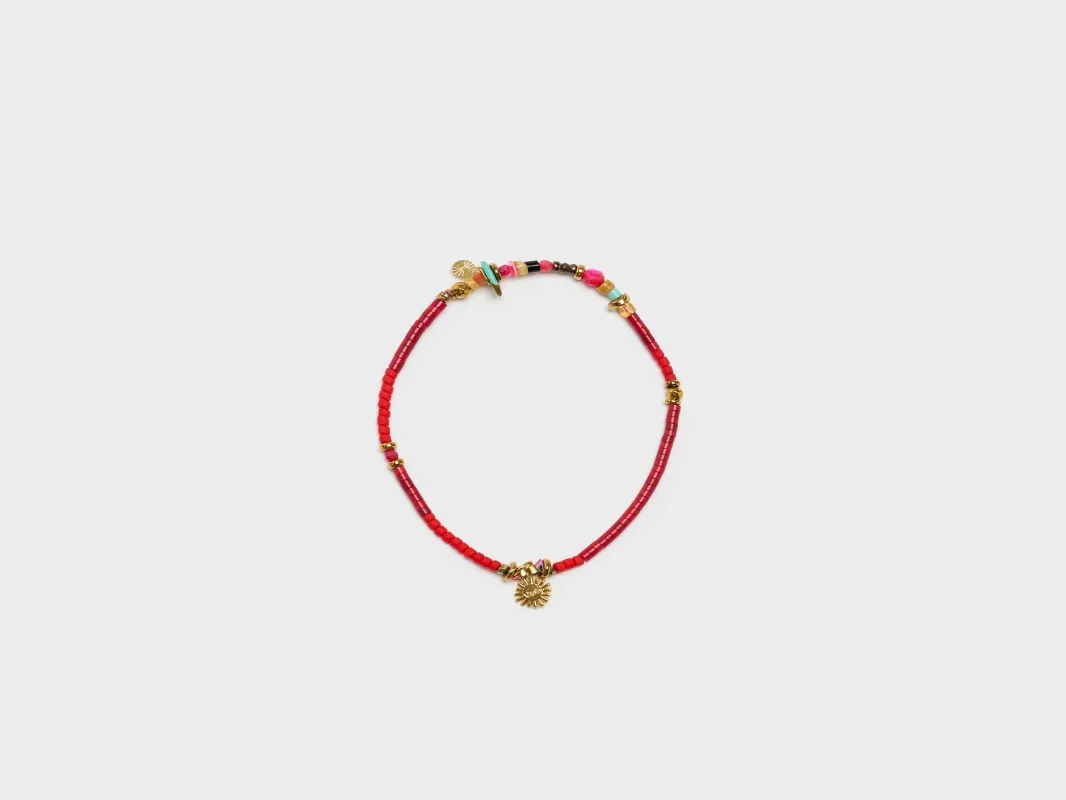 Palerme Rou Bracelet (252 / W / RED) sold by Bellerose