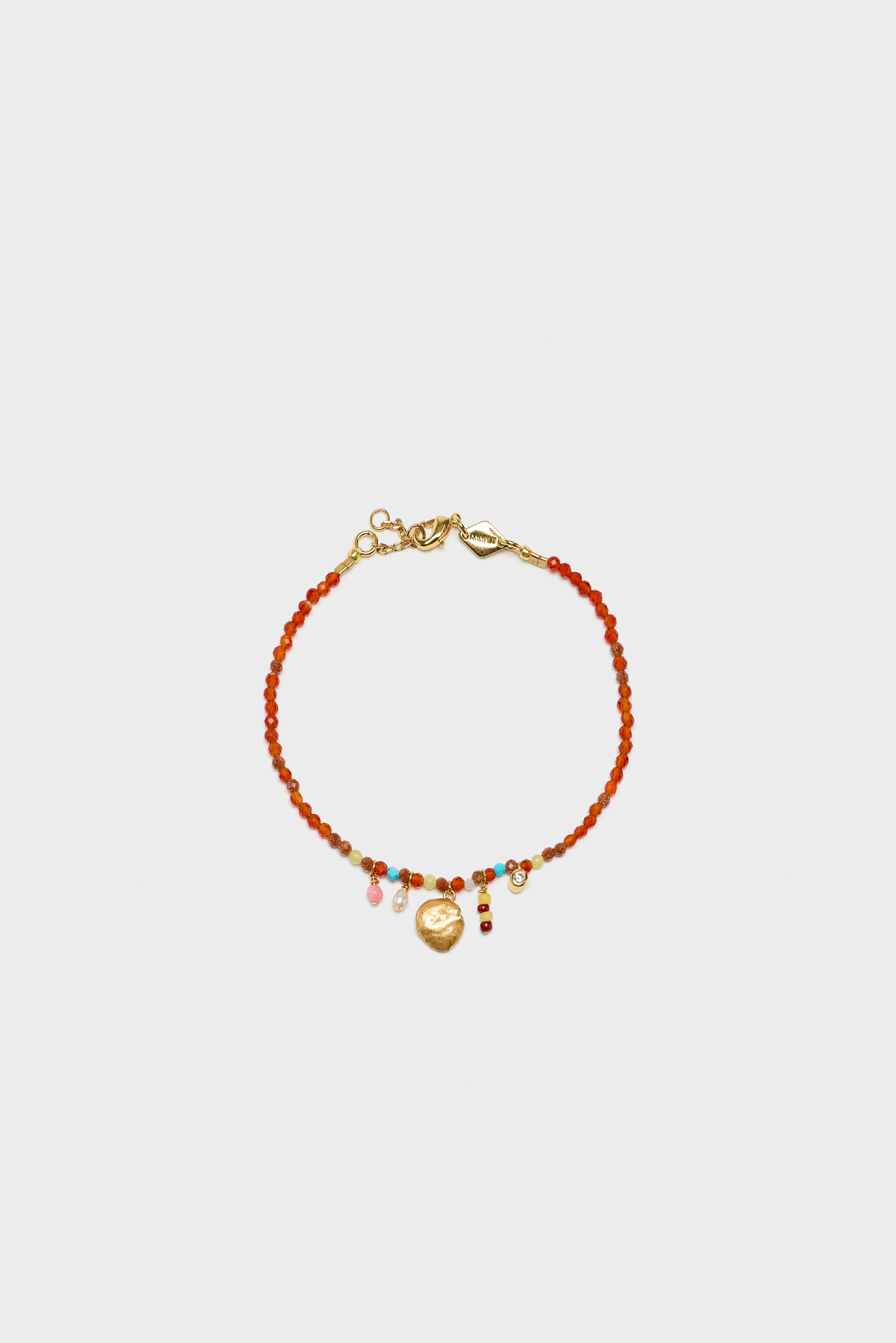 Maroon Harmony Bracelet (252 / W / RED) sold by Bellerose product image thumbnail 2