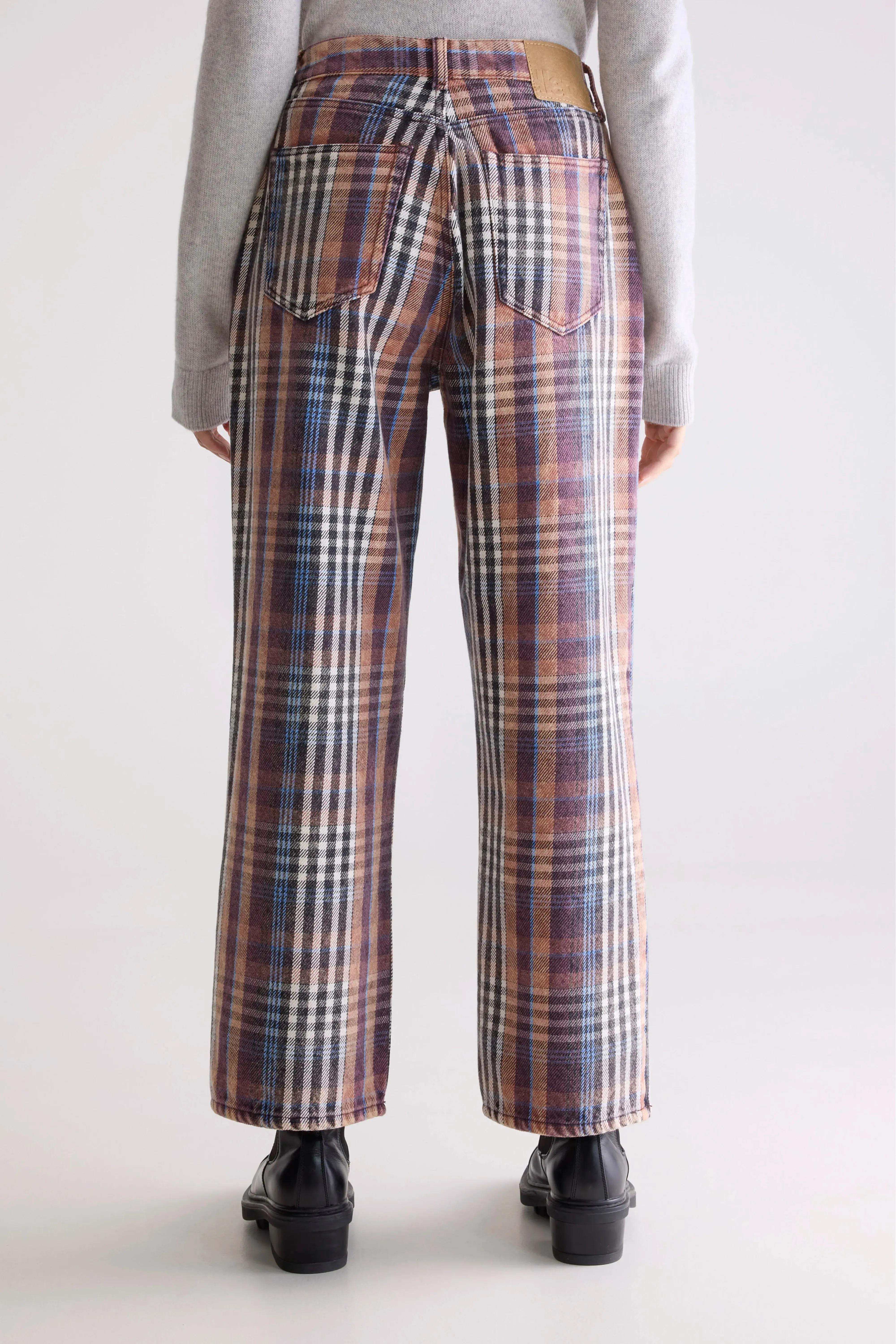 Denim N. 66 wide jeans (252 / W / CHECK A) sold by Bellerose product image thumbnail 4