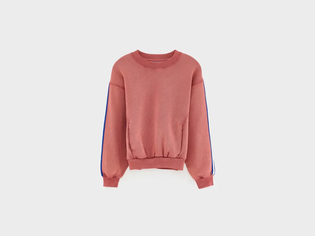 Fadopo relaxed sweatshirt (252 / G / CERISE) sold by Bellerose
