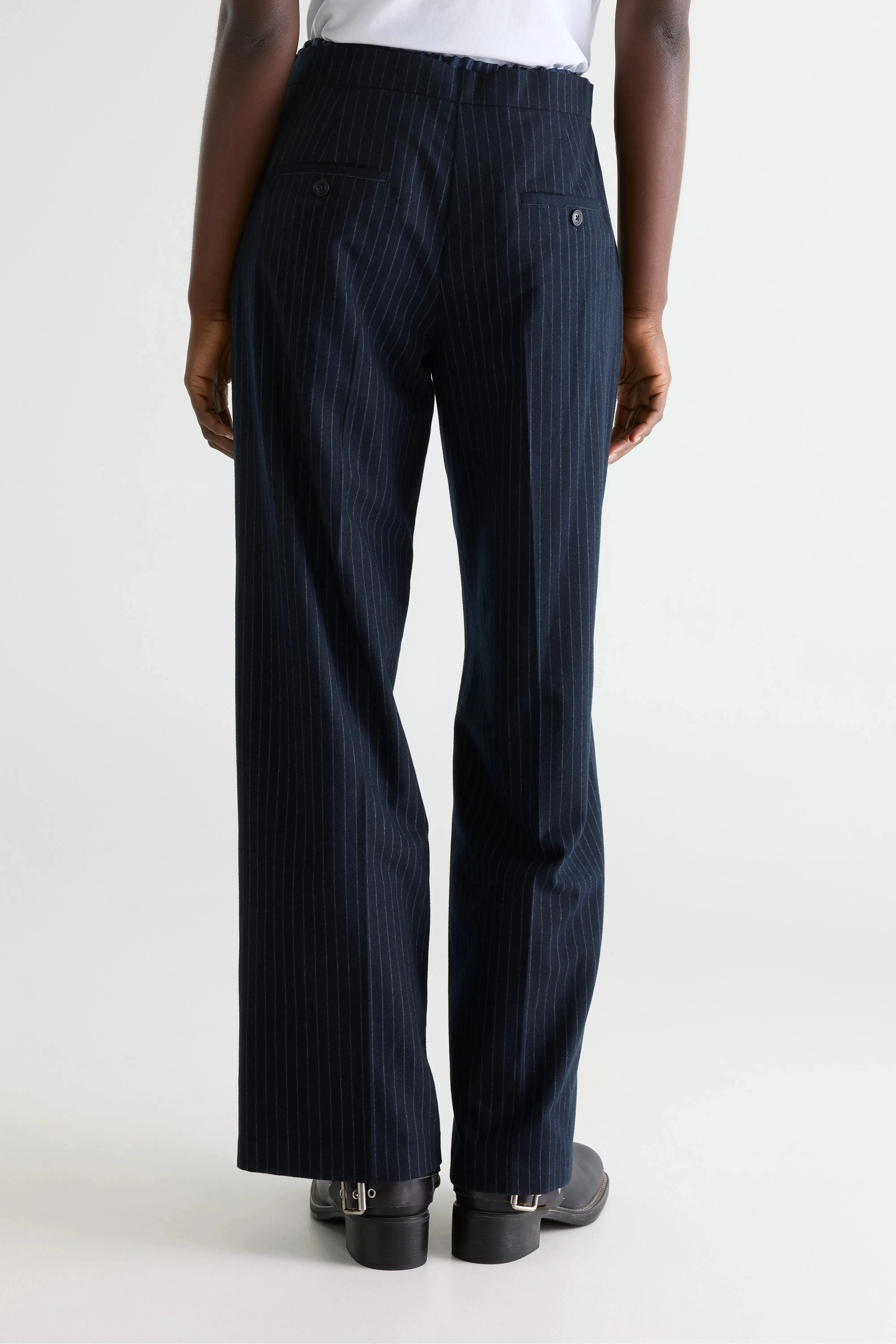Turin formal trousers (252 / W / STRIPE A) sold by Bellerose product image thumbnail 4