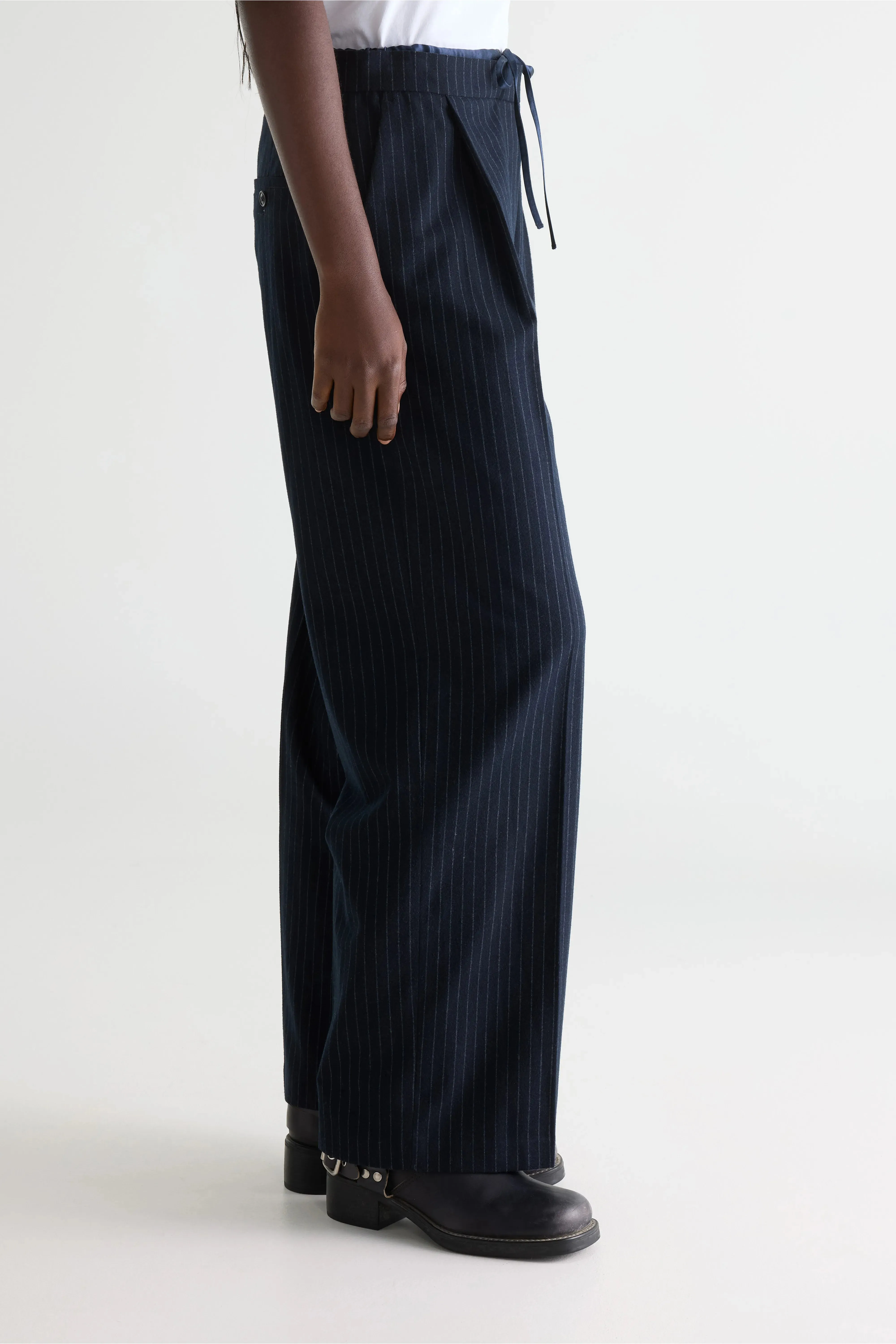 Turin formal trousers (252 / W / STRIPE A) sold by Bellerose product image thumbnail 5