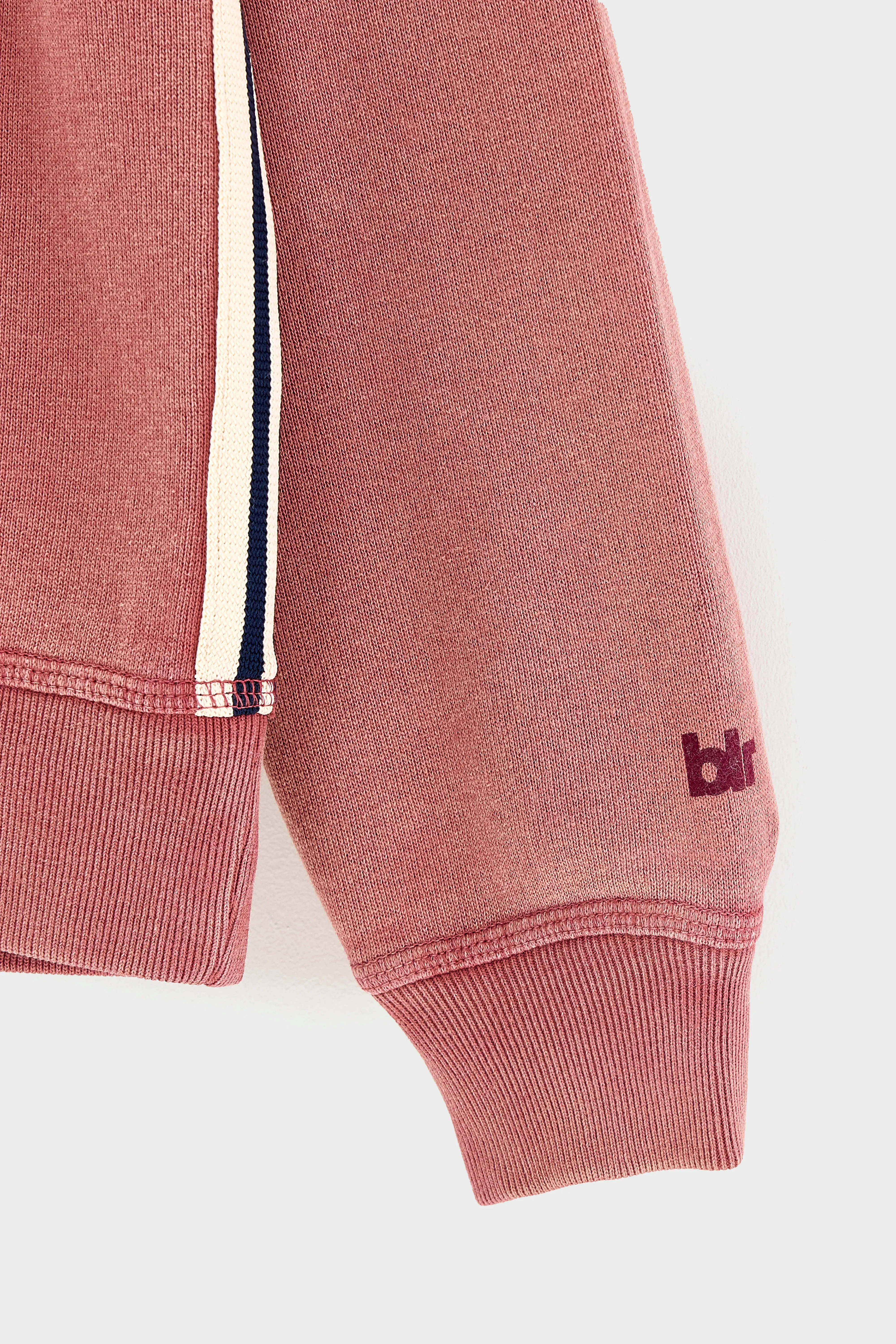 Fagolo crewneck sweatshirt (252 / B / CERISE) sold by Bellerose product image thumbnail 3