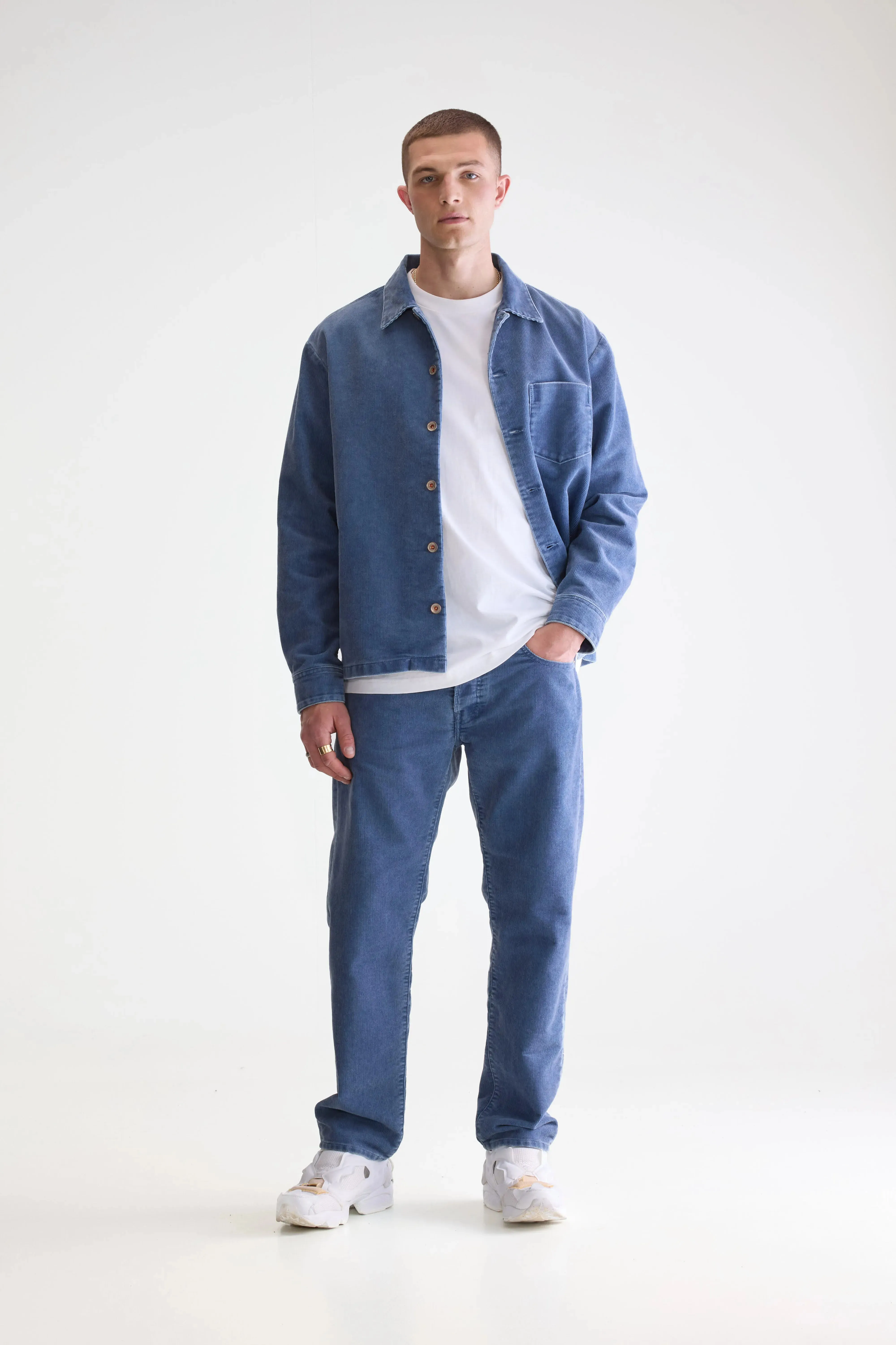 Goney corduroy overshirt (252 / M / CRYSTAL) sold by Bellerose product image thumbnail 3