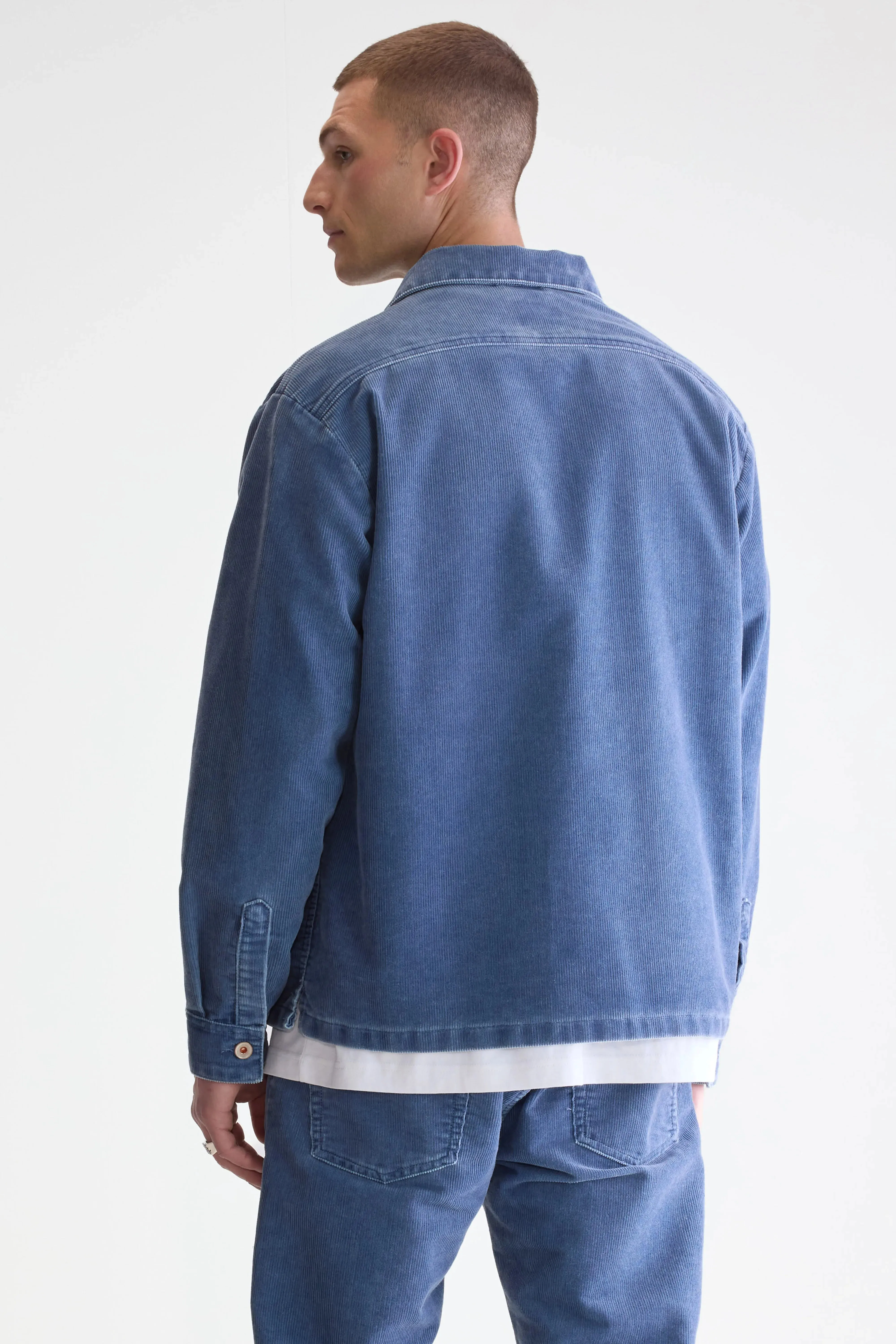 Goney corduroy overshirt (252 / M / CRYSTAL) sold by Bellerose product image thumbnail 4