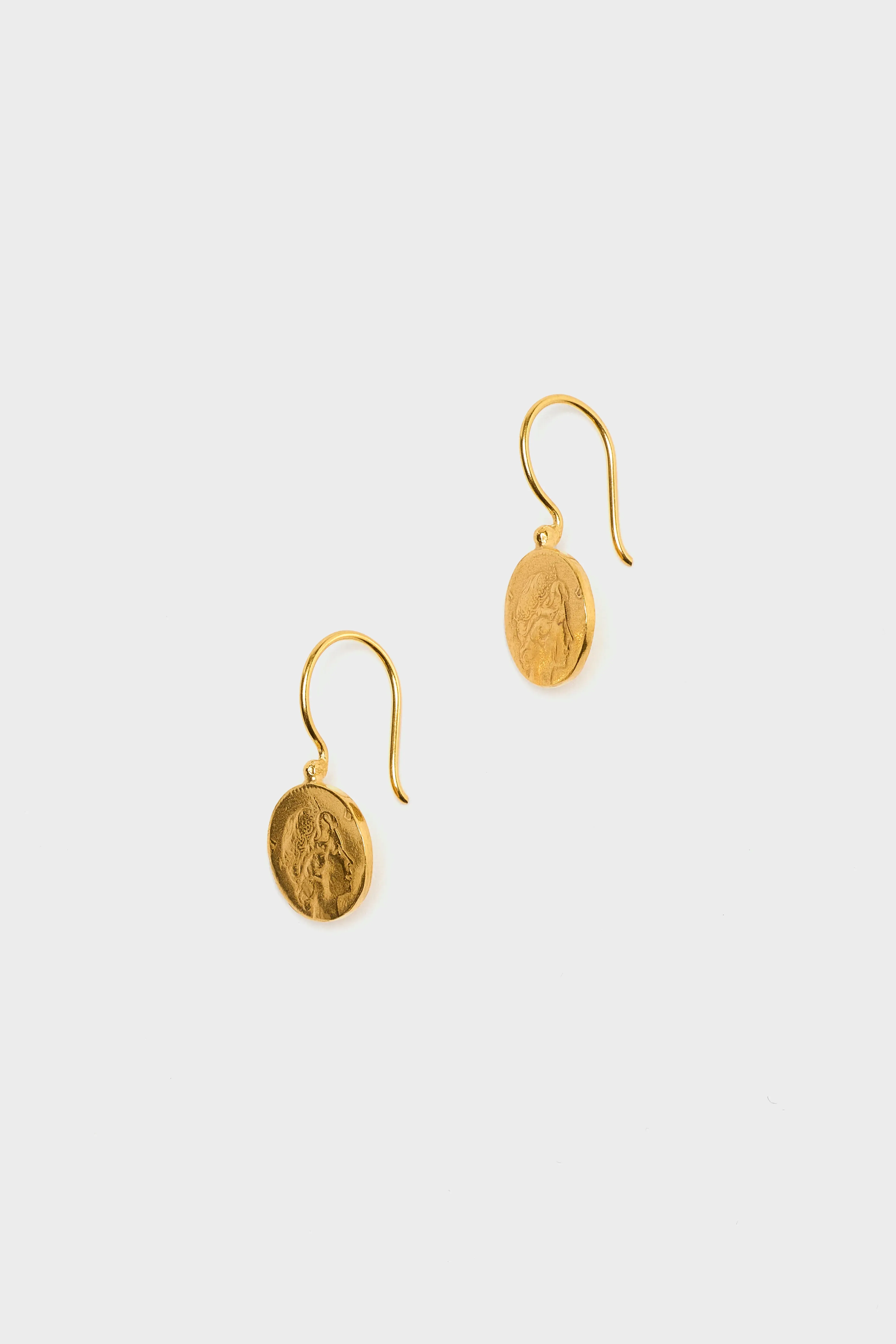 Queen Coin Earrings (252 / W / GOLD) sold by Bellerose product image thumbnail 2