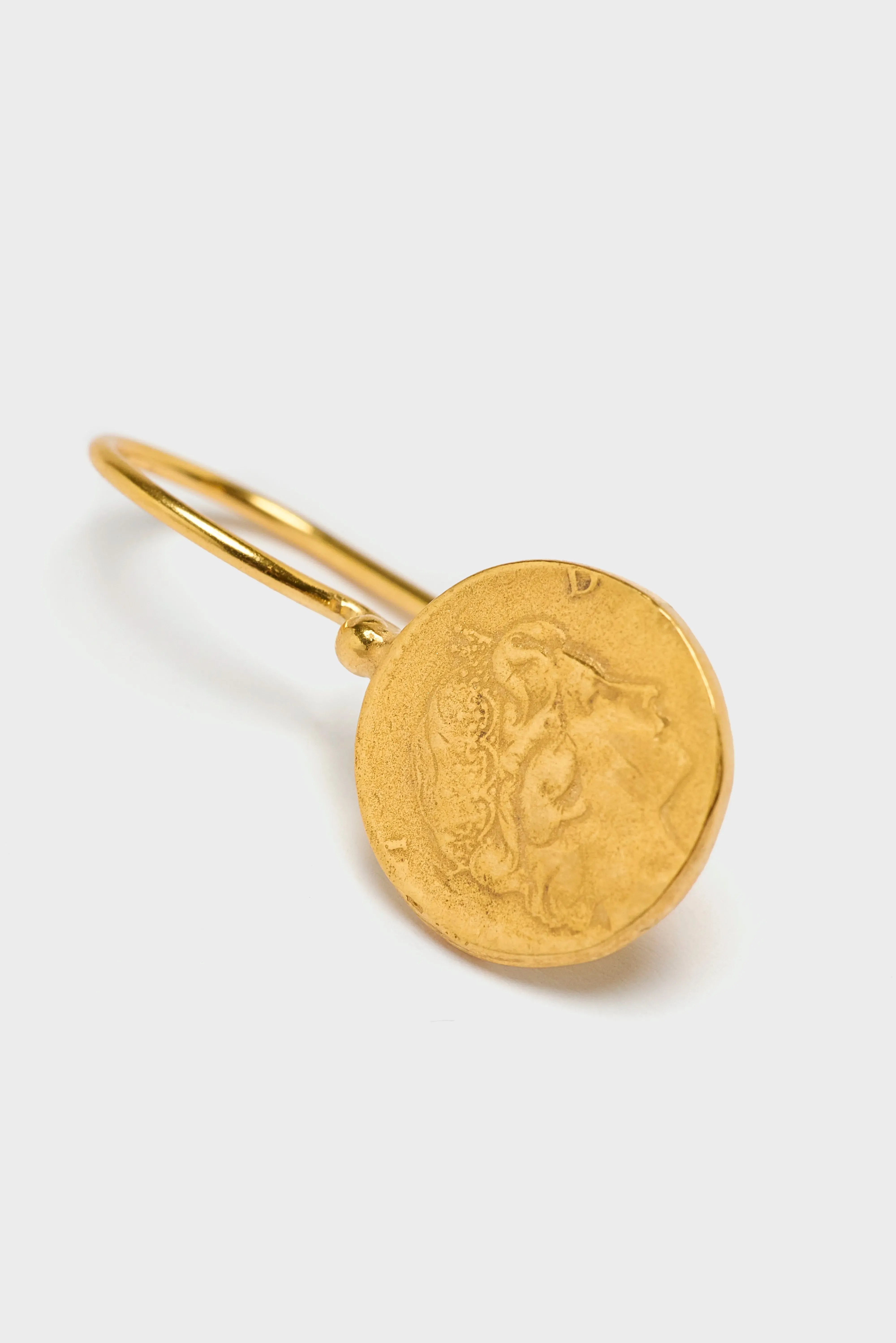 Queen Coin Earrings (252 / W / GOLD) sold by Bellerose product image thumbnail 3