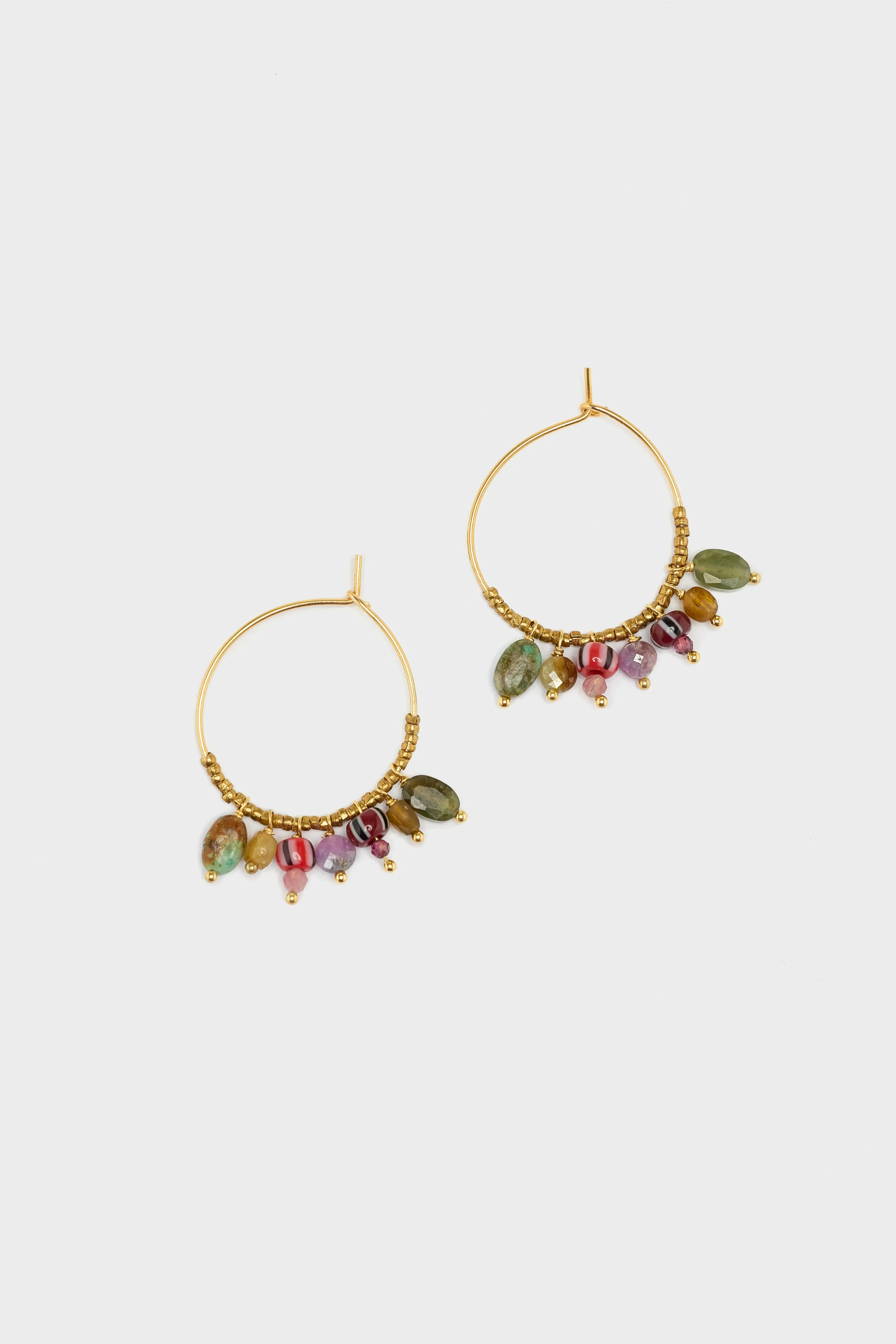 Elora Hoop Earrings (252 / W / MULTICOLOR) sold by Bellerose product image thumbnail 2