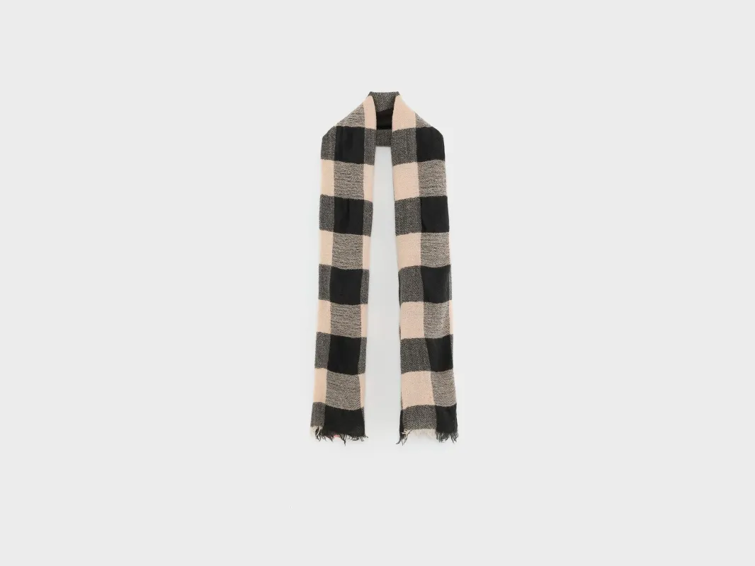 Sidor checked scarf (252 / W / CHECK B) sold by Bellerose