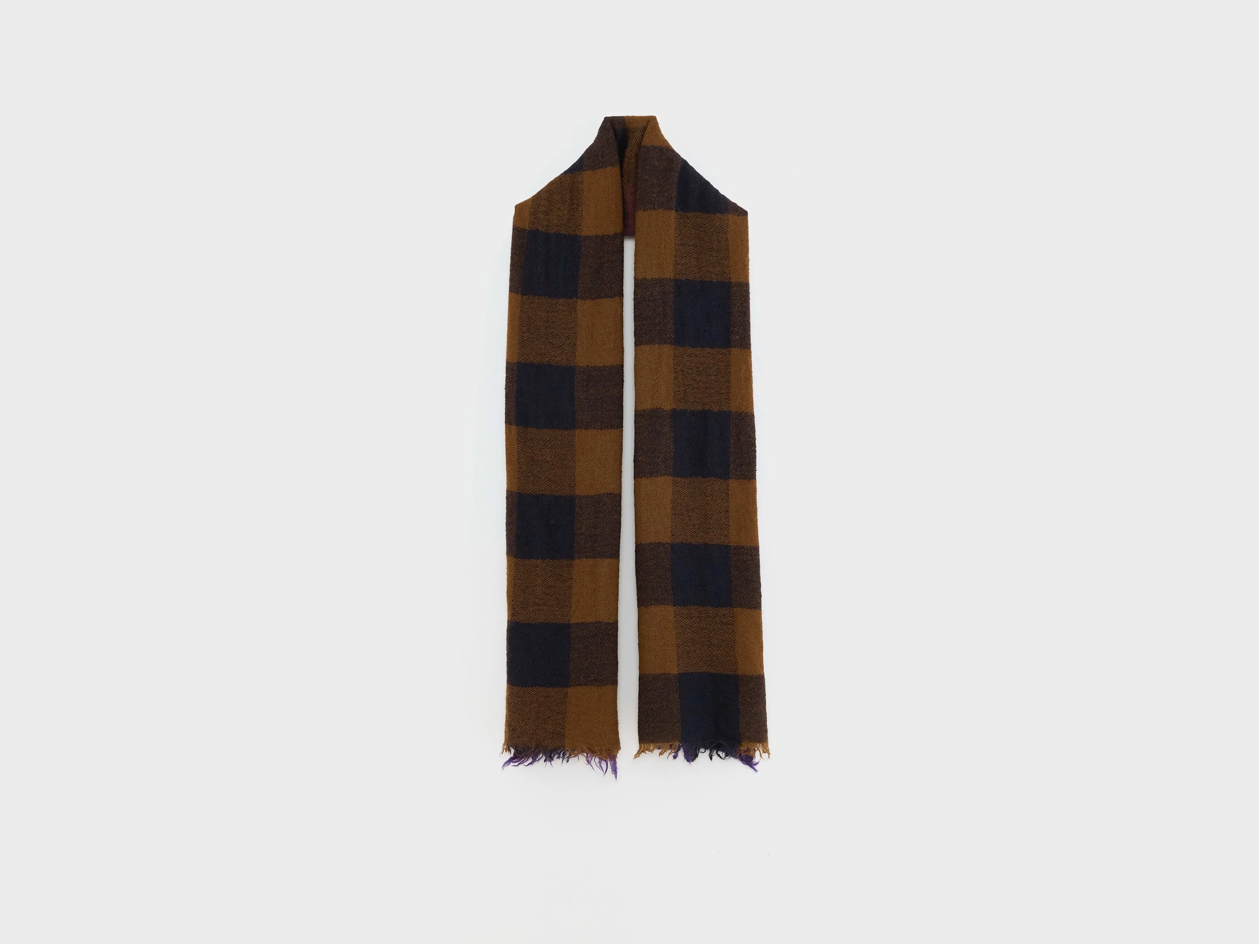 Sidor checked scarf (252 / W / CHECK C) sold by Bellerose