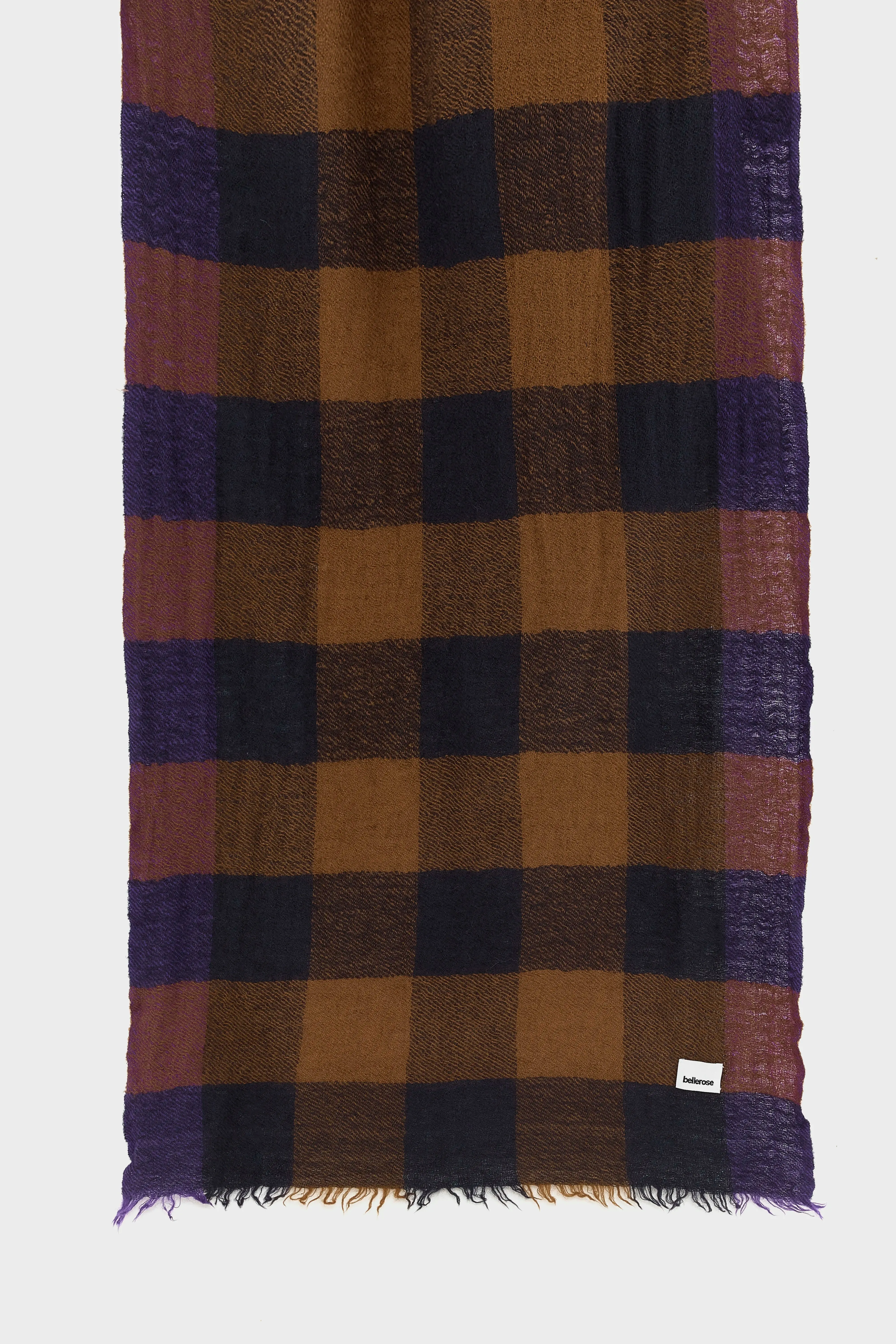 Sidor checked scarf (252 / W / CHECK C) sold by Bellerose product image thumbnail 5