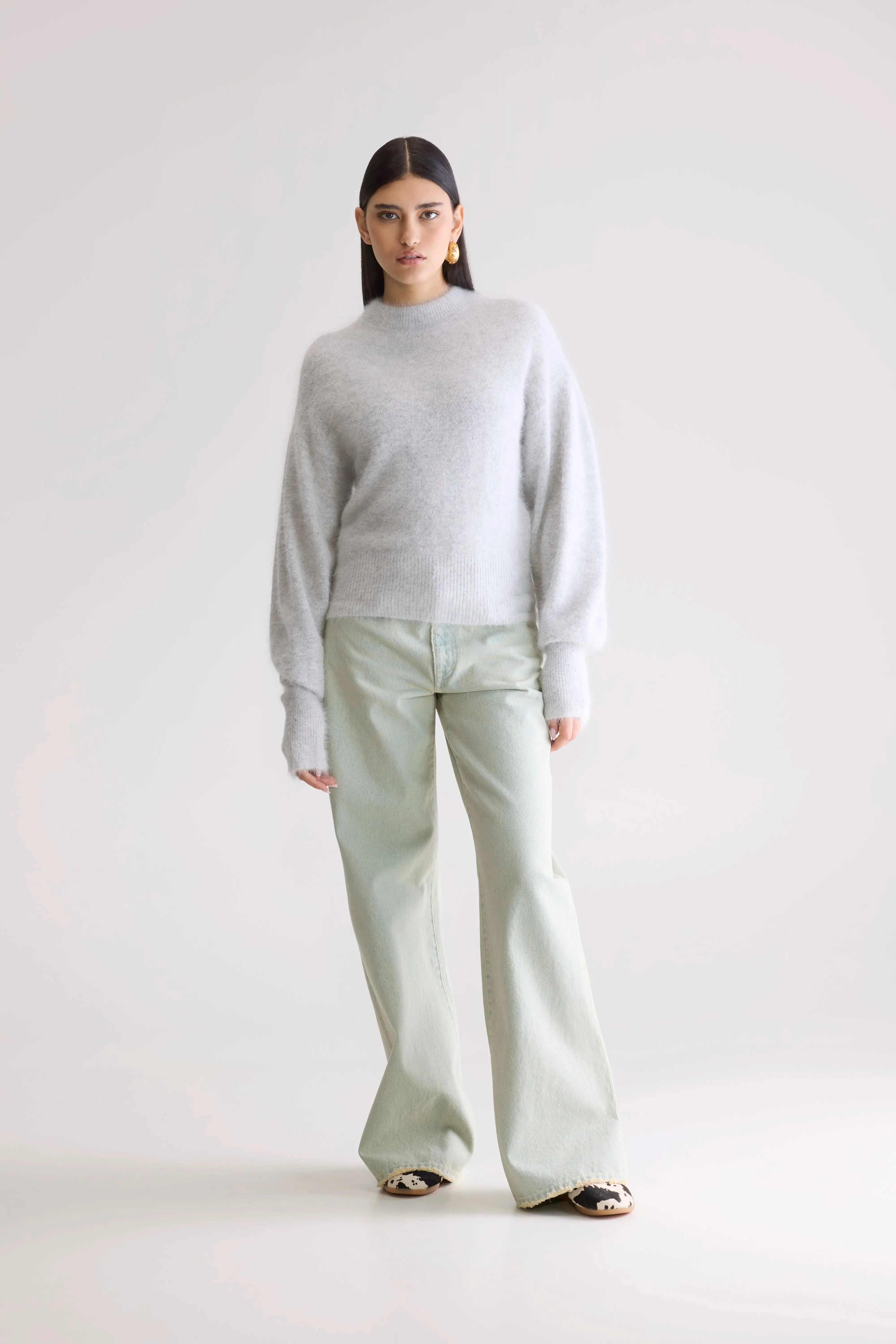 Dateka Fluffy Sweater (252 / W / BIRCH) sold by Bellerose product image thumbnail 3