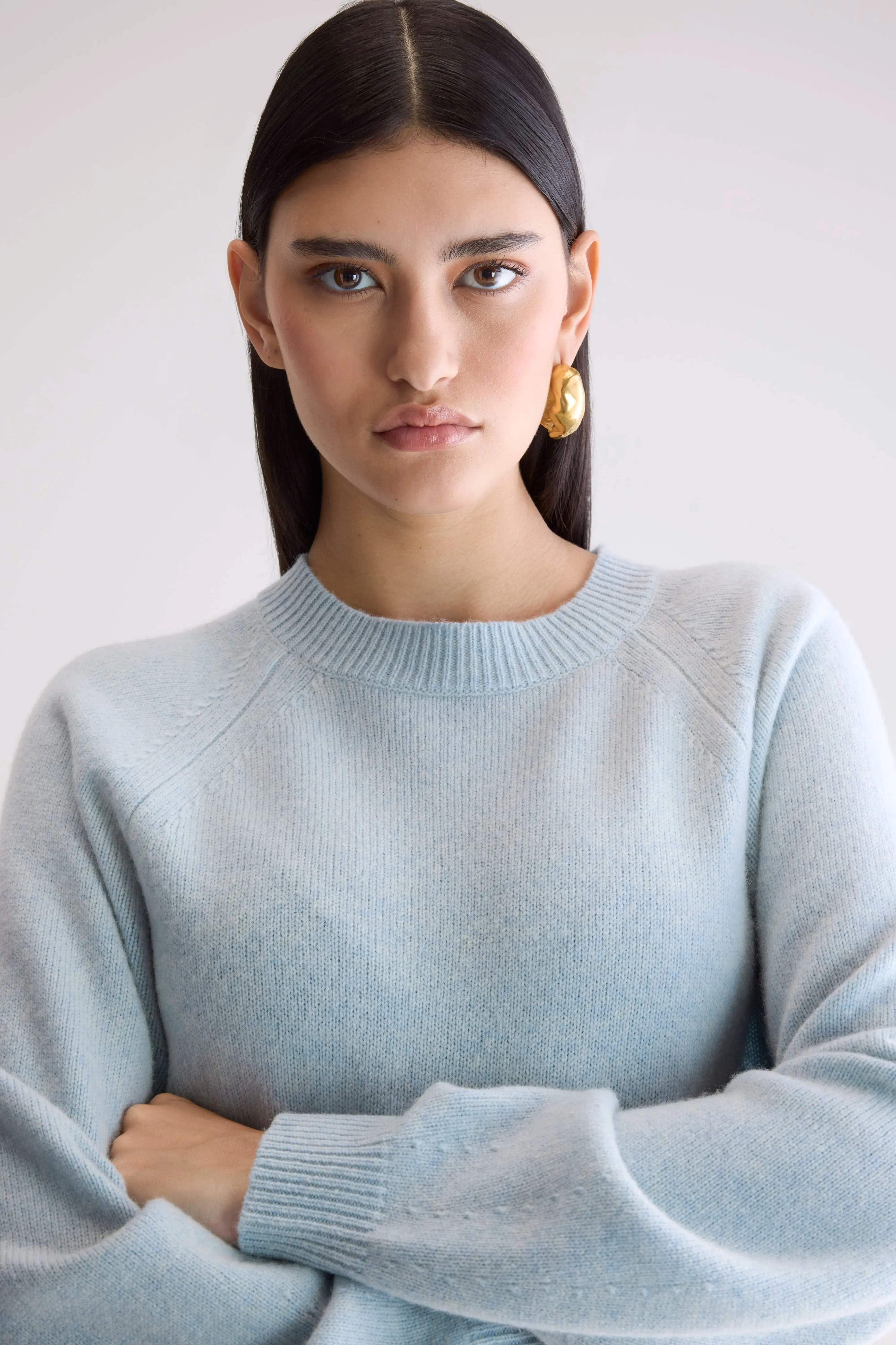 Ameka Crewneck Sweater (252 / W / ICE CUBE) sold by Bellerose product image thumbnail 5