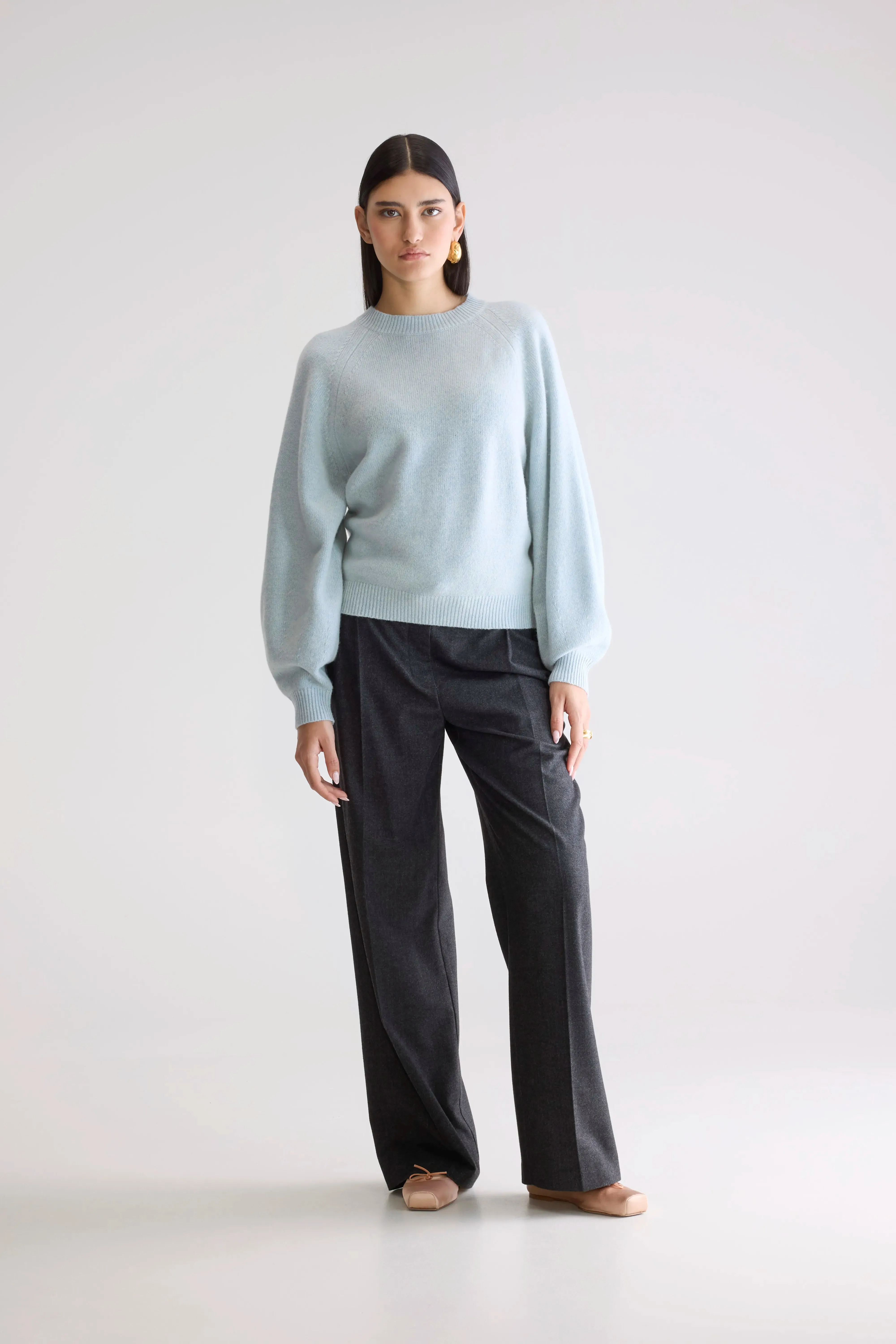 Ameka Crewneck Sweater (252 / W / ICE CUBE) sold by Bellerose product image thumbnail 3