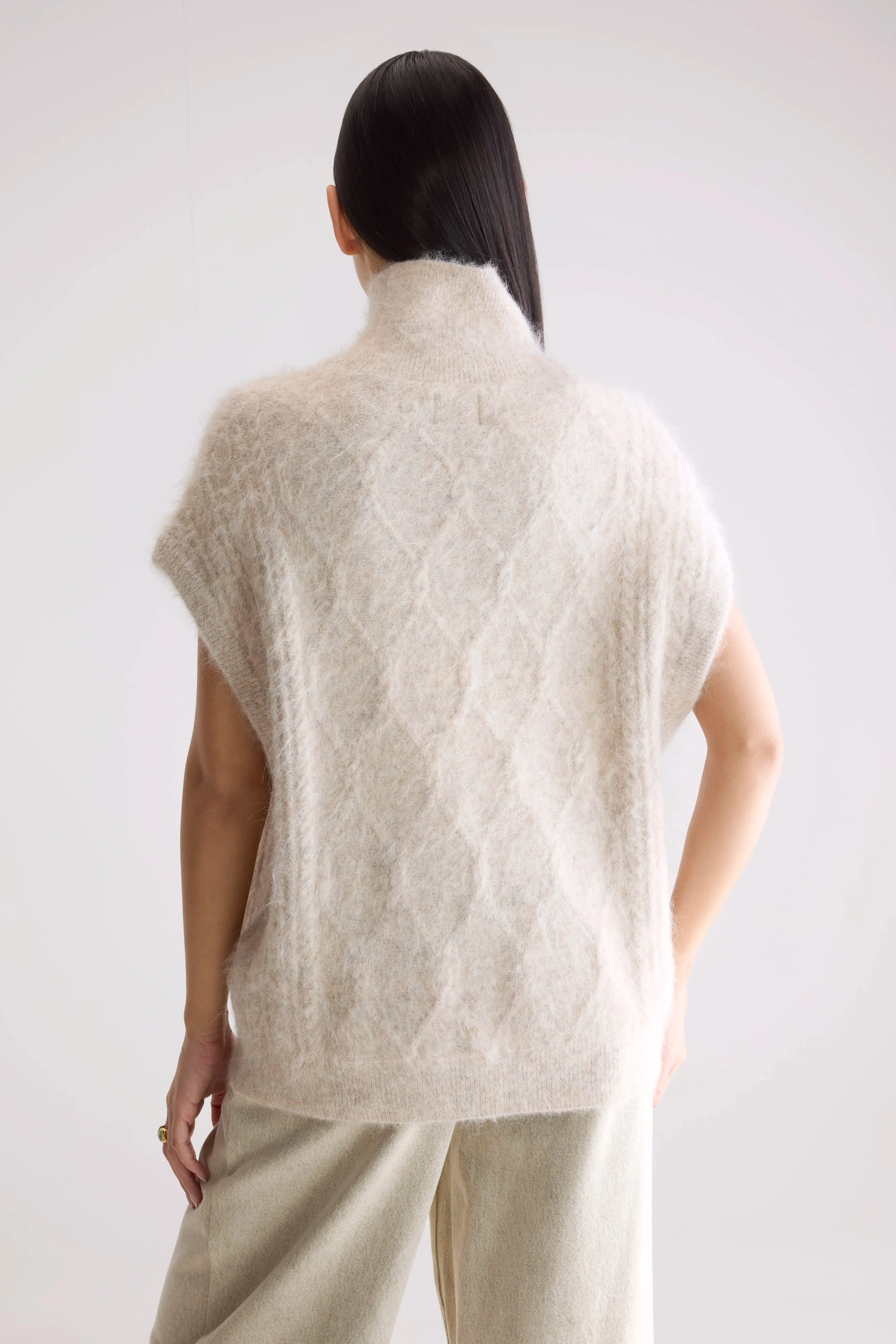 Darti Sweater Vest (252 / W / OYSTER) sold by Bellerose product image thumbnail 4