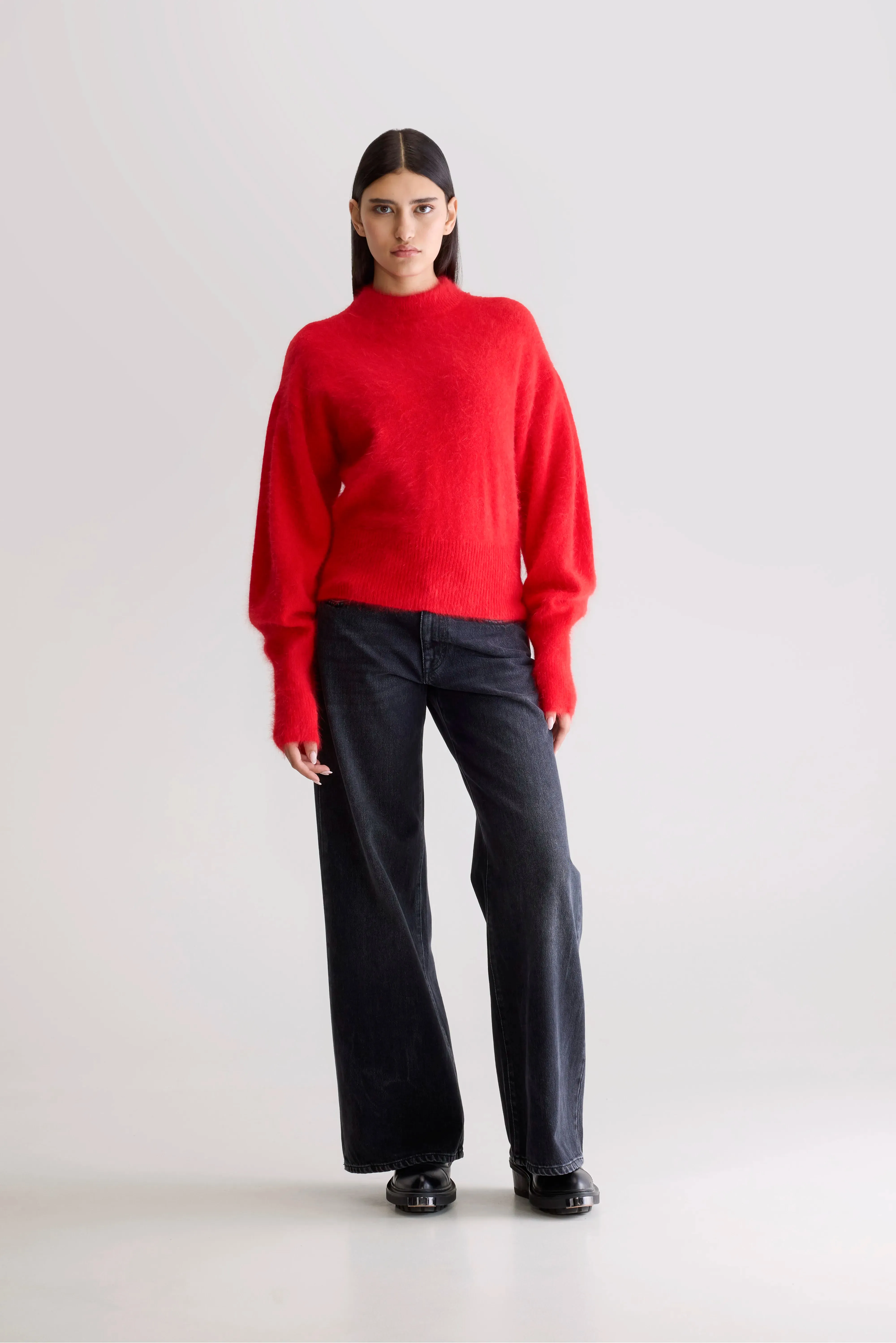 Dateka Fluffy Sweater (252 / W / SANGUINE) sold by Bellerose product image thumbnail 3