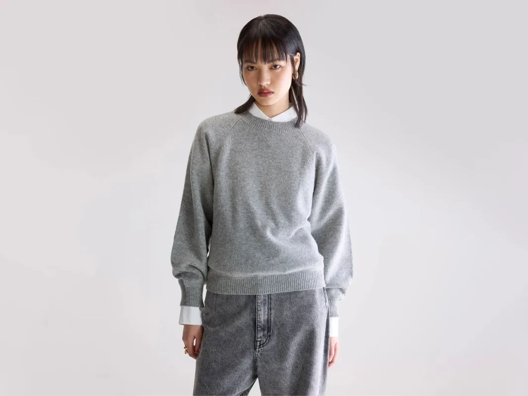 Ameka Crewneck Sweater (252 / W / H. GREY) sold by Bellerose