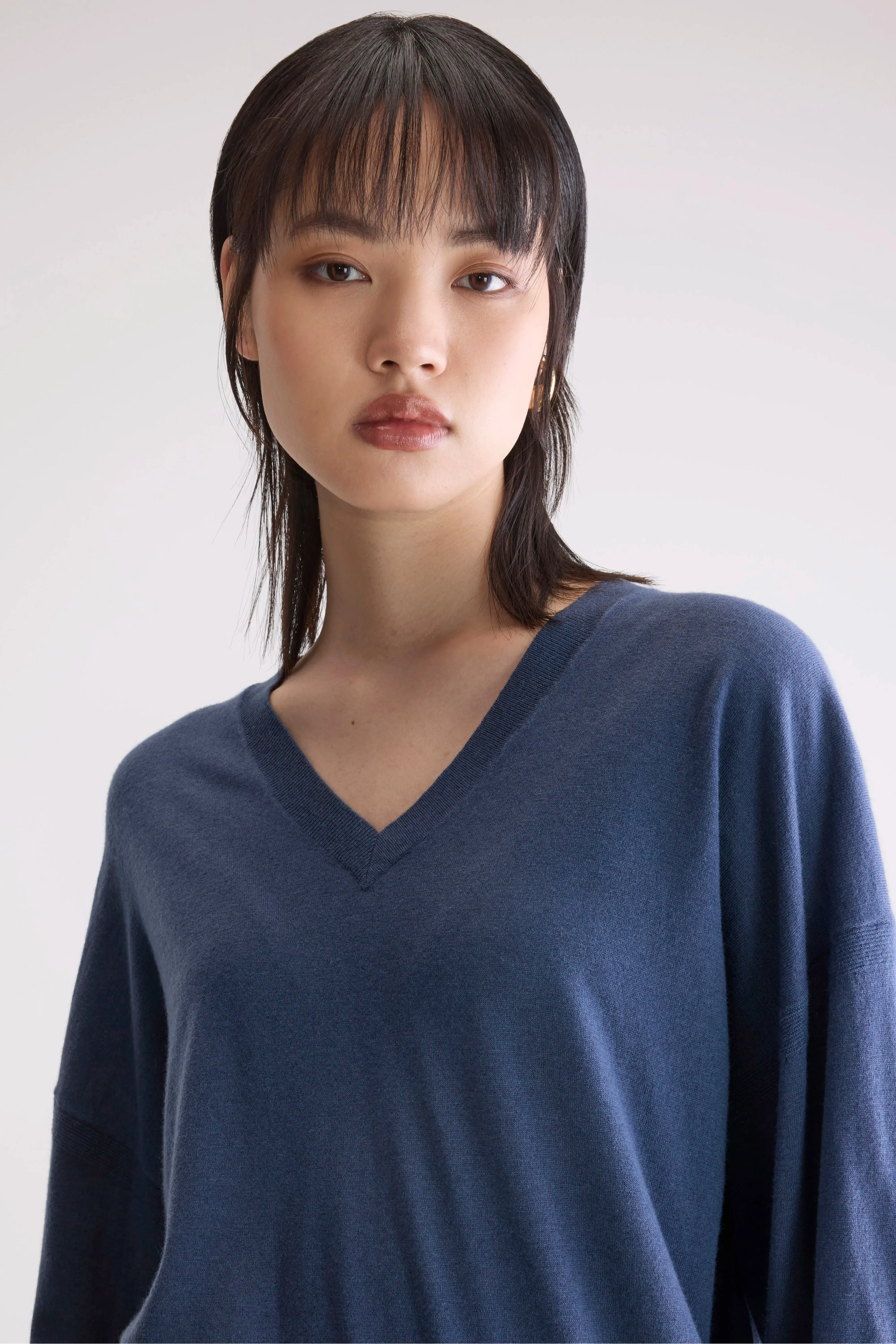 Arybev V-Neck Sweater (252 / W / BLUES) sold by Bellerose product image thumbnail 5