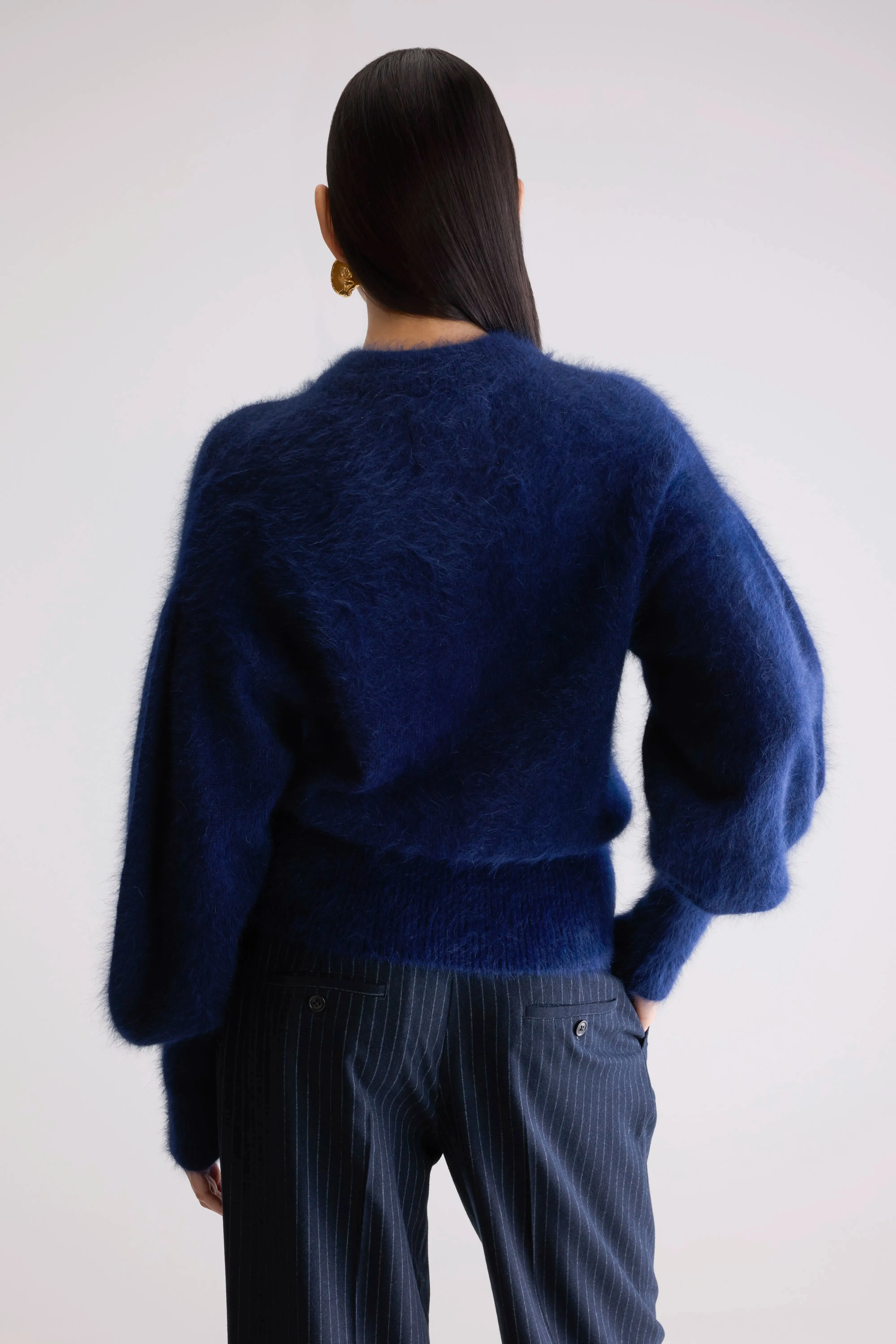 Dateka Fluffy Sweater (252 / W / NAVY) sold by Bellerose product image thumbnail 4