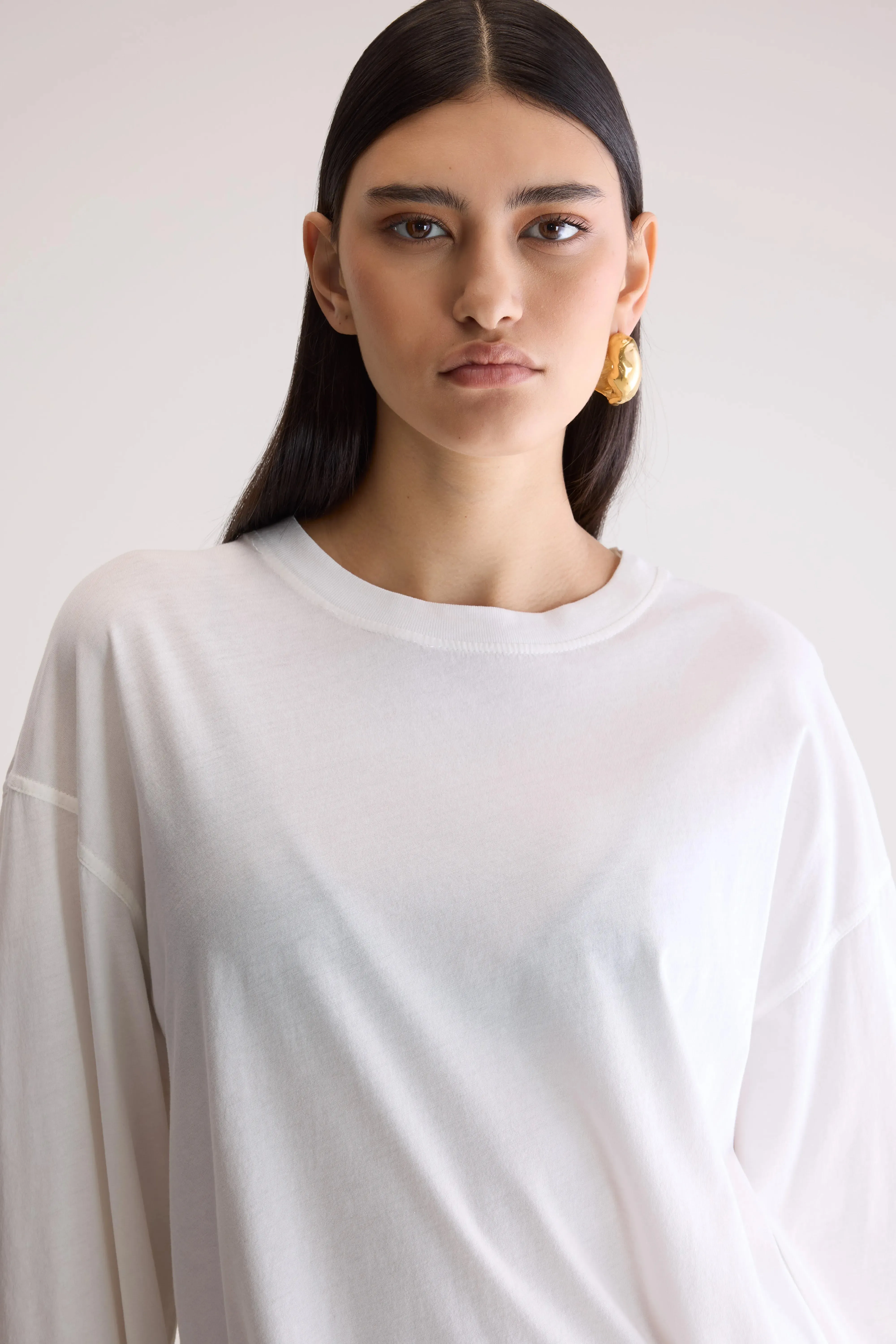 Fandy long sleeve t-shirt (252 / W / WHITE) sold by Bellerose product image thumbnail 5