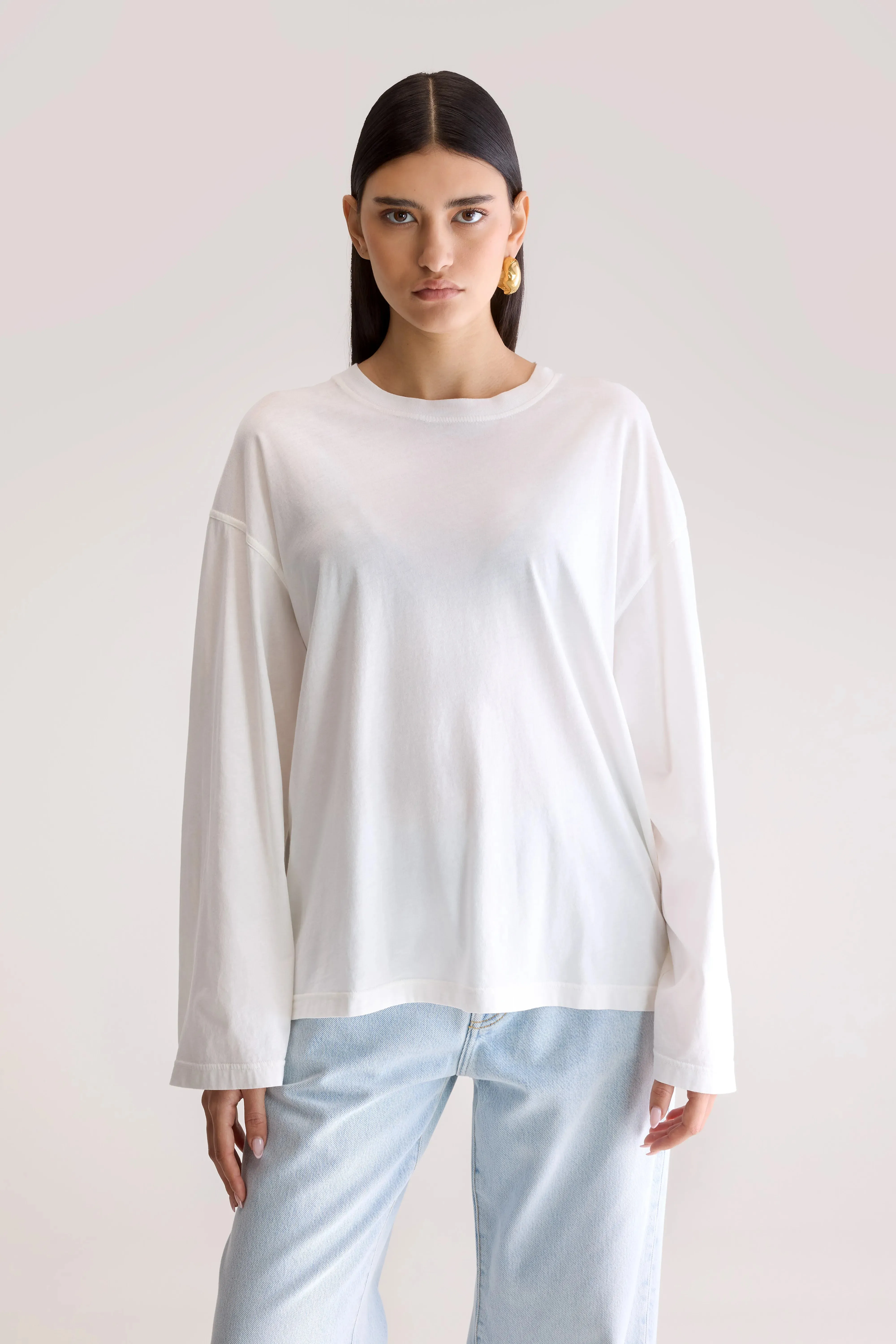 Fandy long sleeve t-shirt (252 / W / WHITE) sold by Bellerose product image thumbnail 2