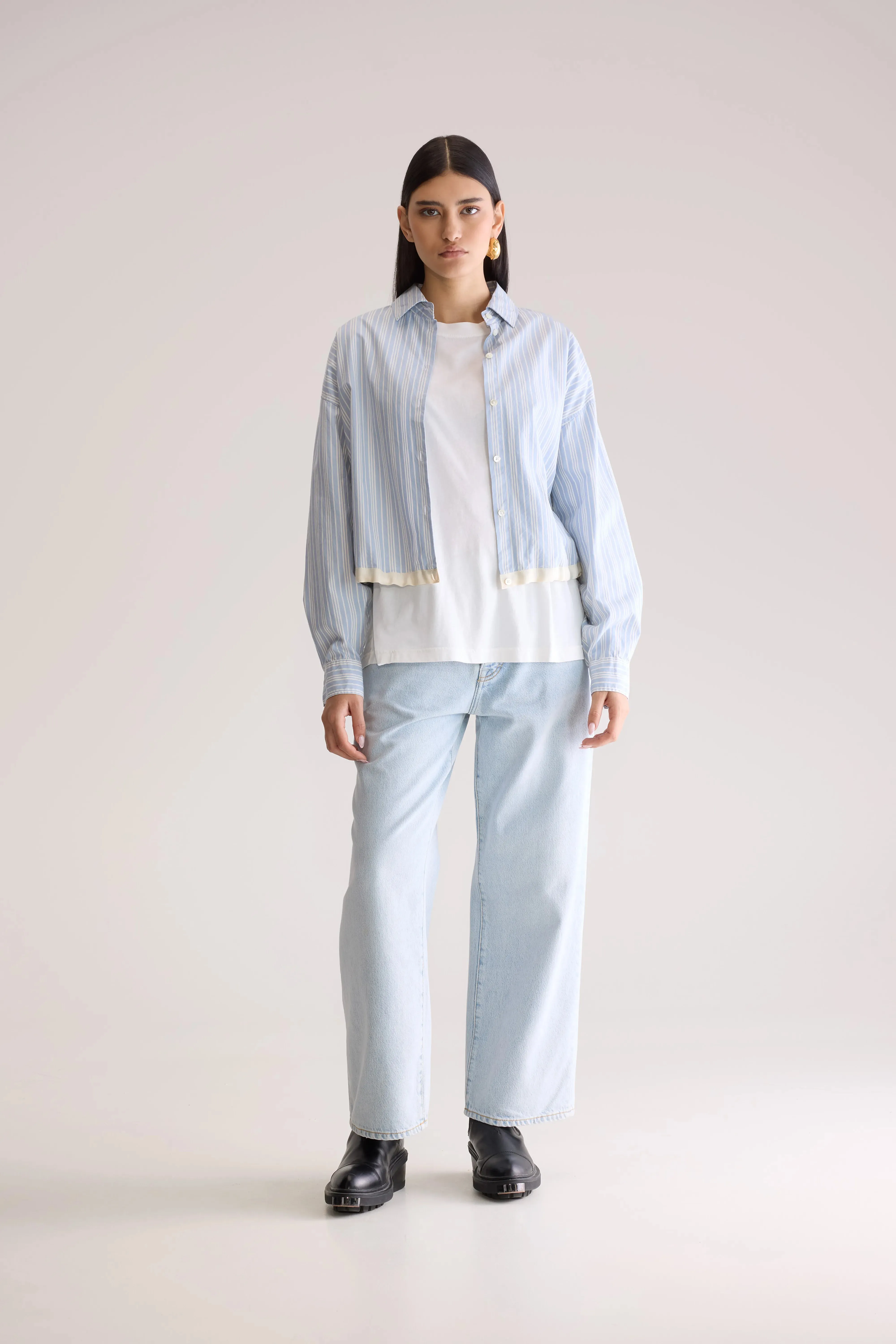 Glow adjustable shirt (252 / W / STRIPE A) sold by Bellerose product image thumbnail 3