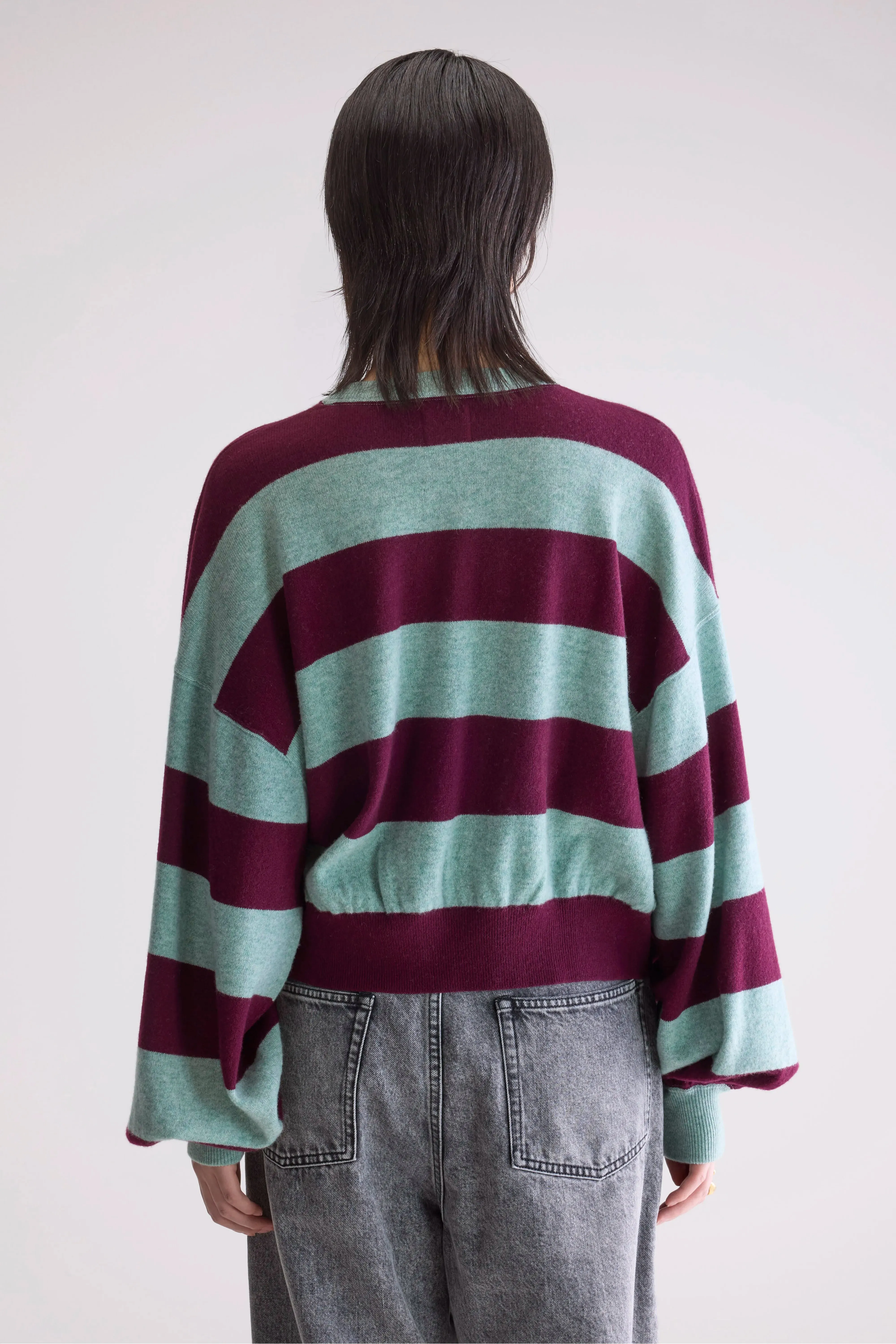 Attus cropped sweater (252 / W / STRIPE B) sold by Bellerose product image thumbnail 4