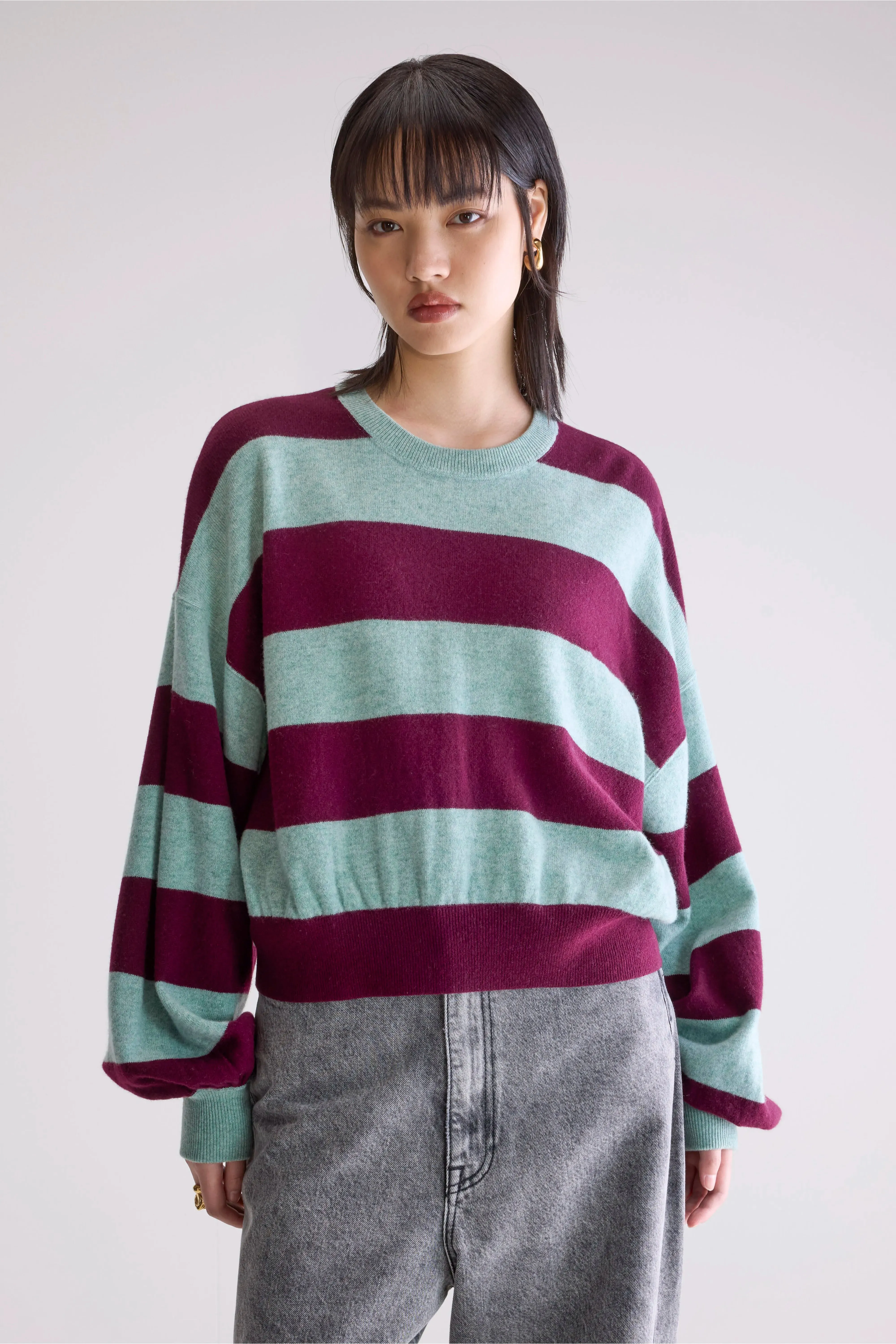 Attus cropped sweater (252 / W / STRIPE B) sold by Bellerose product image thumbnail 2