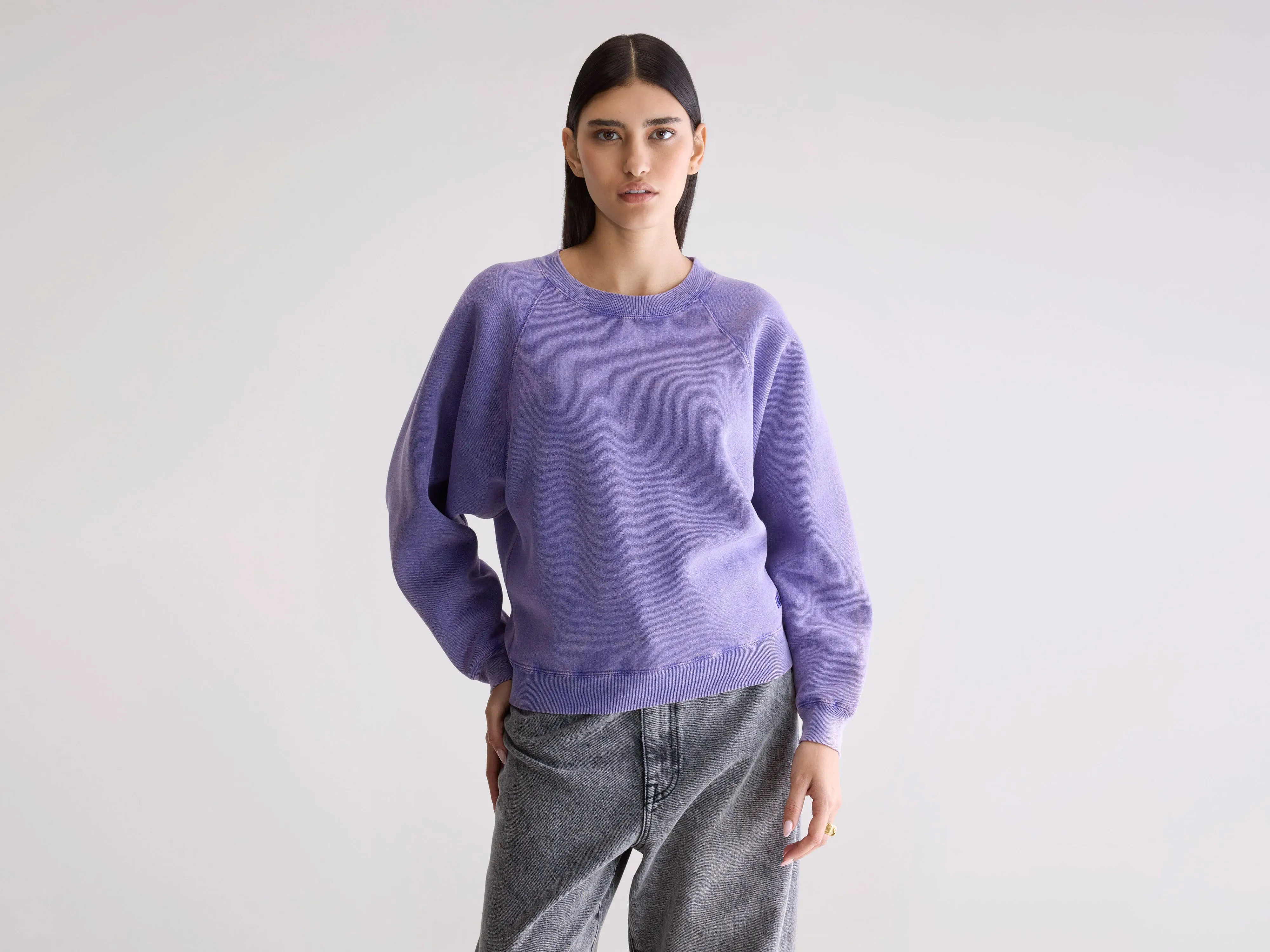 Fella relaxed sweatshirt (252 / W / PENSEE) sold by Bellerose