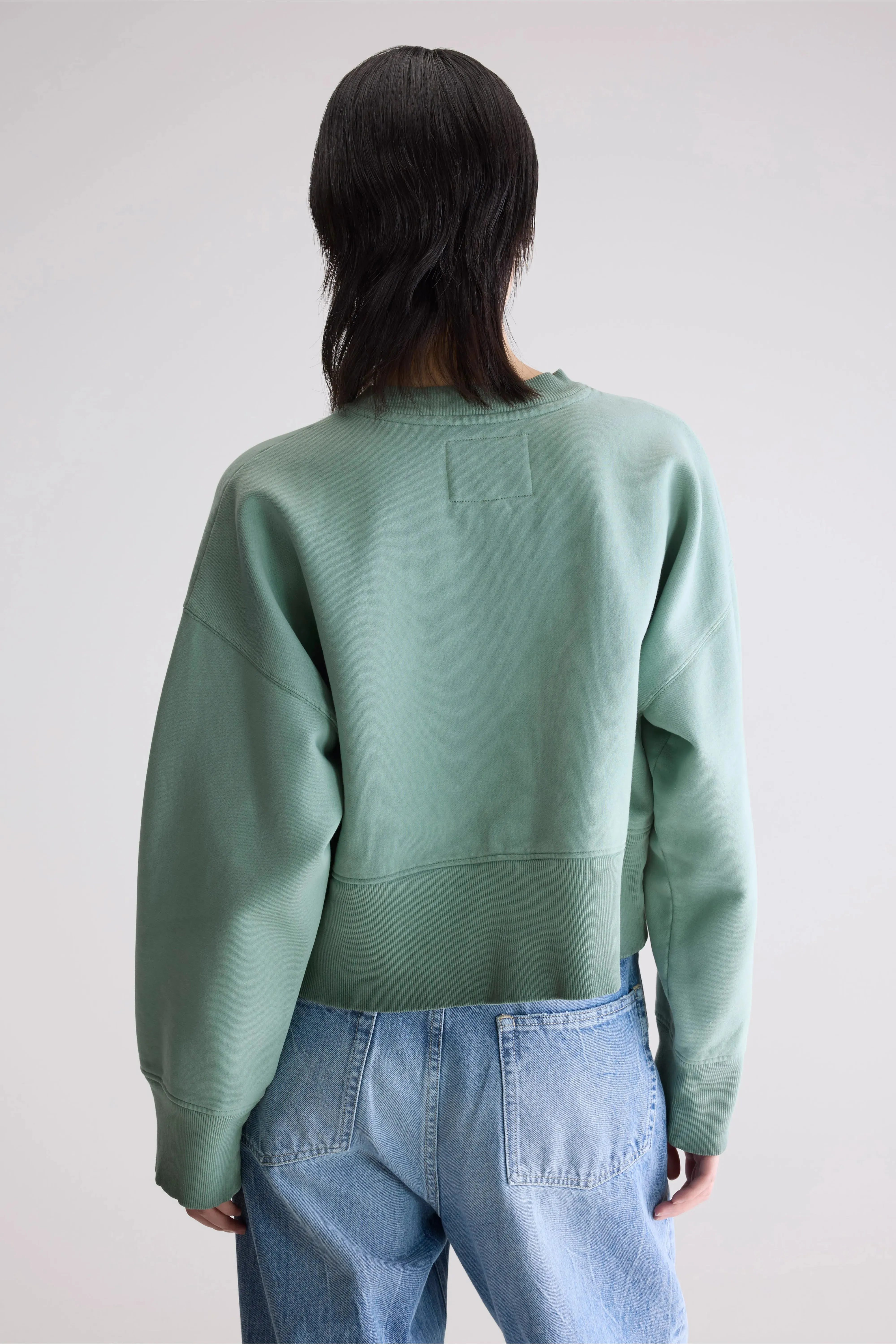 Slenni crewneck sweatshirt (252 / W / EUCALYPTUS) sold by Bellerose product image thumbnail 4