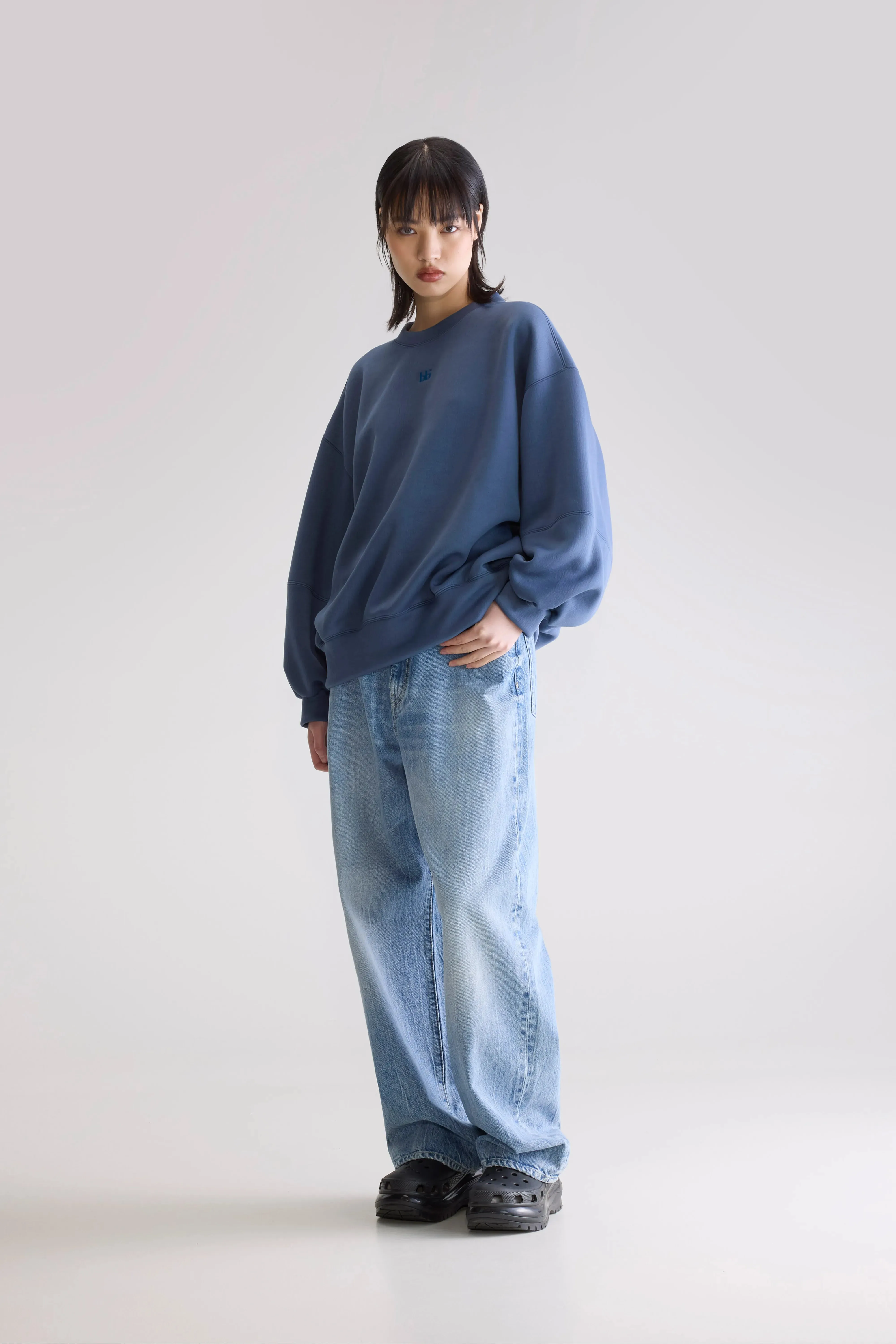 Trig crewneck sweatshirt (252 / W / BLUES) sold by Bellerose product image thumbnail 3