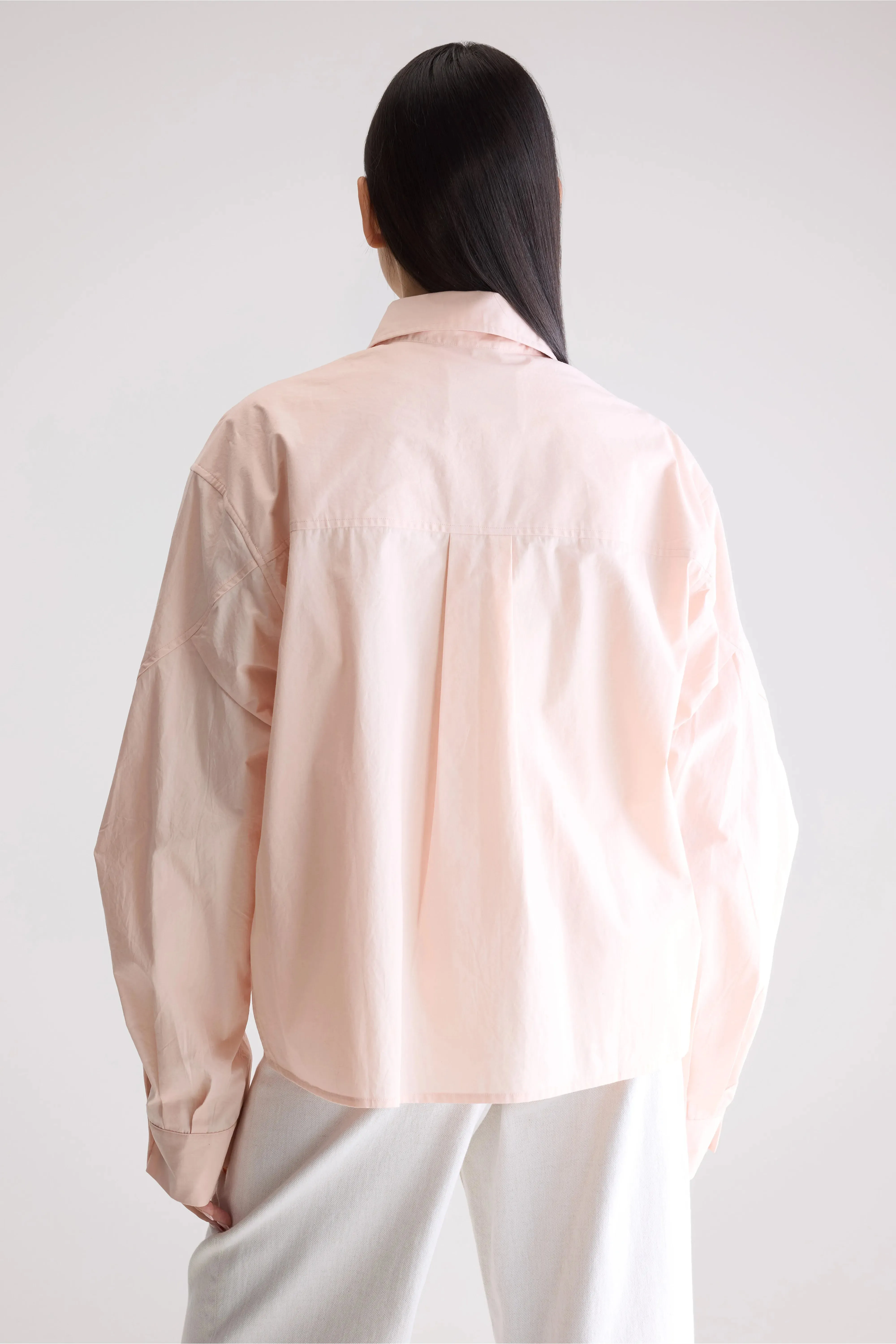 Kenza relaxed poplin shirt (252 / W / LIGHT ROSE) sold by Bellerose product image thumbnail 4