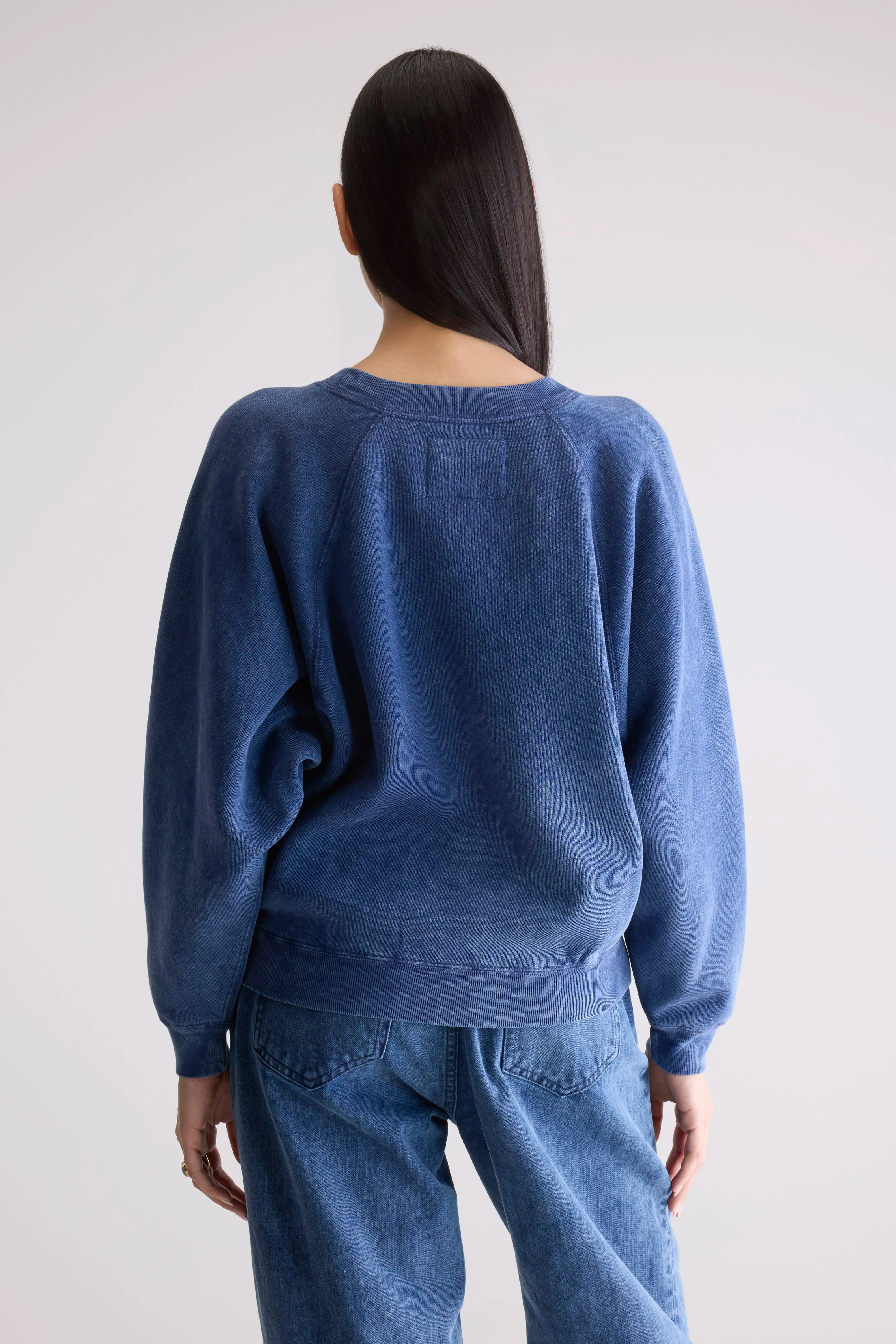 Fella relaxed sweatshirt (252 / W / BLUES) sold by Bellerose product image thumbnail 4