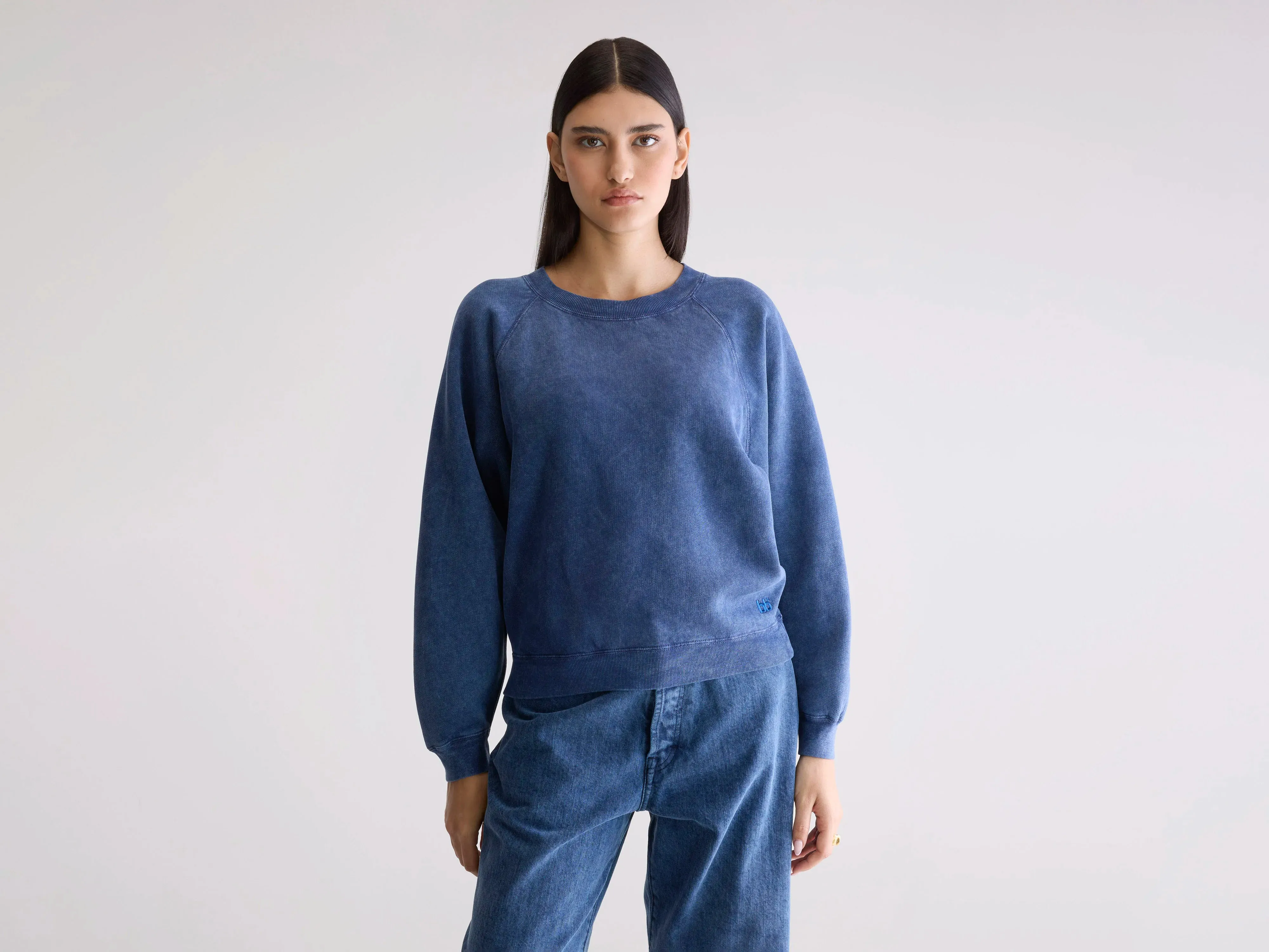 Fella relaxed sweatshirt (252 / W / BLUES) sold by Bellerose