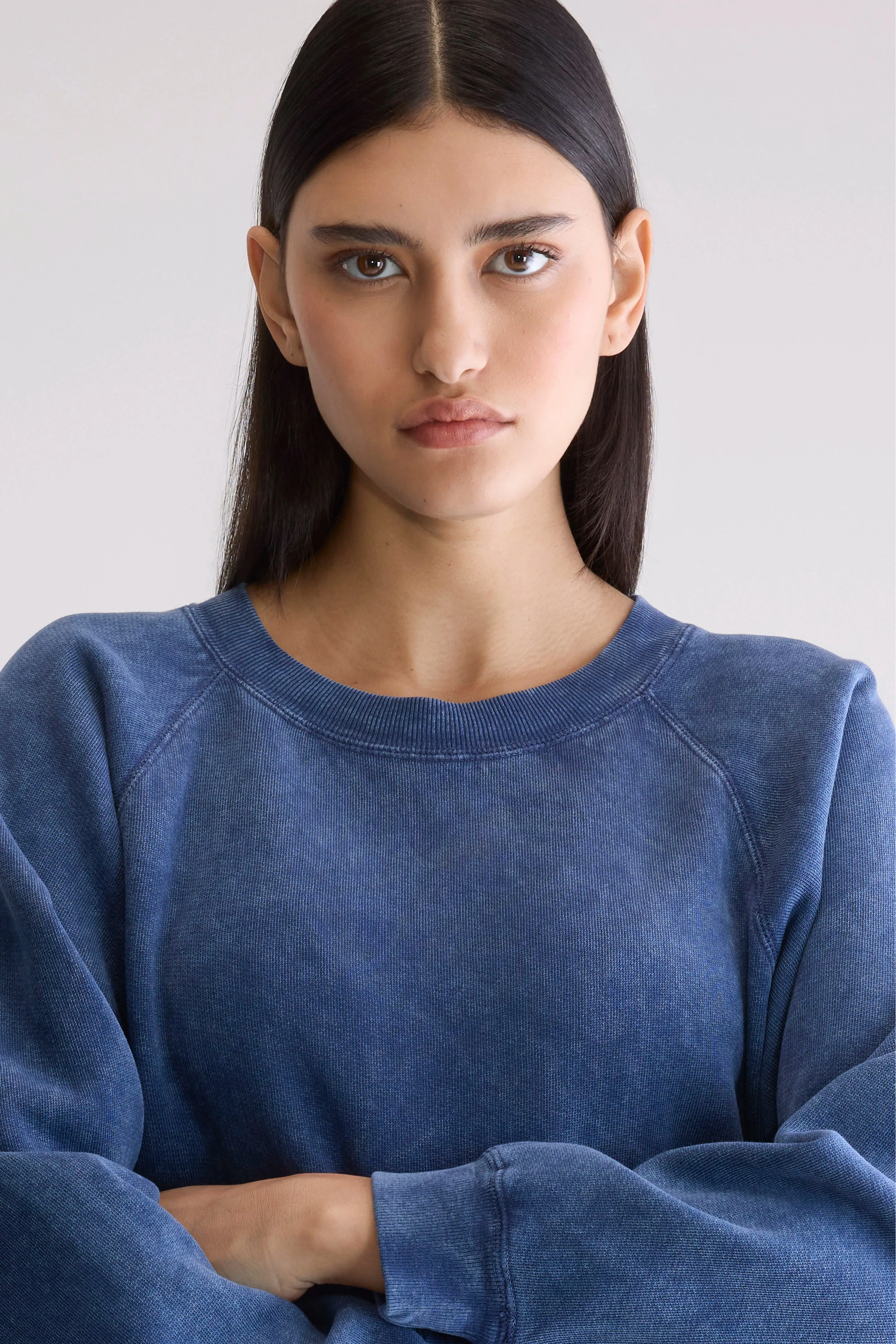 Fella relaxed sweatshirt (252 / W / BLUES) sold by Bellerose product image thumbnail 5