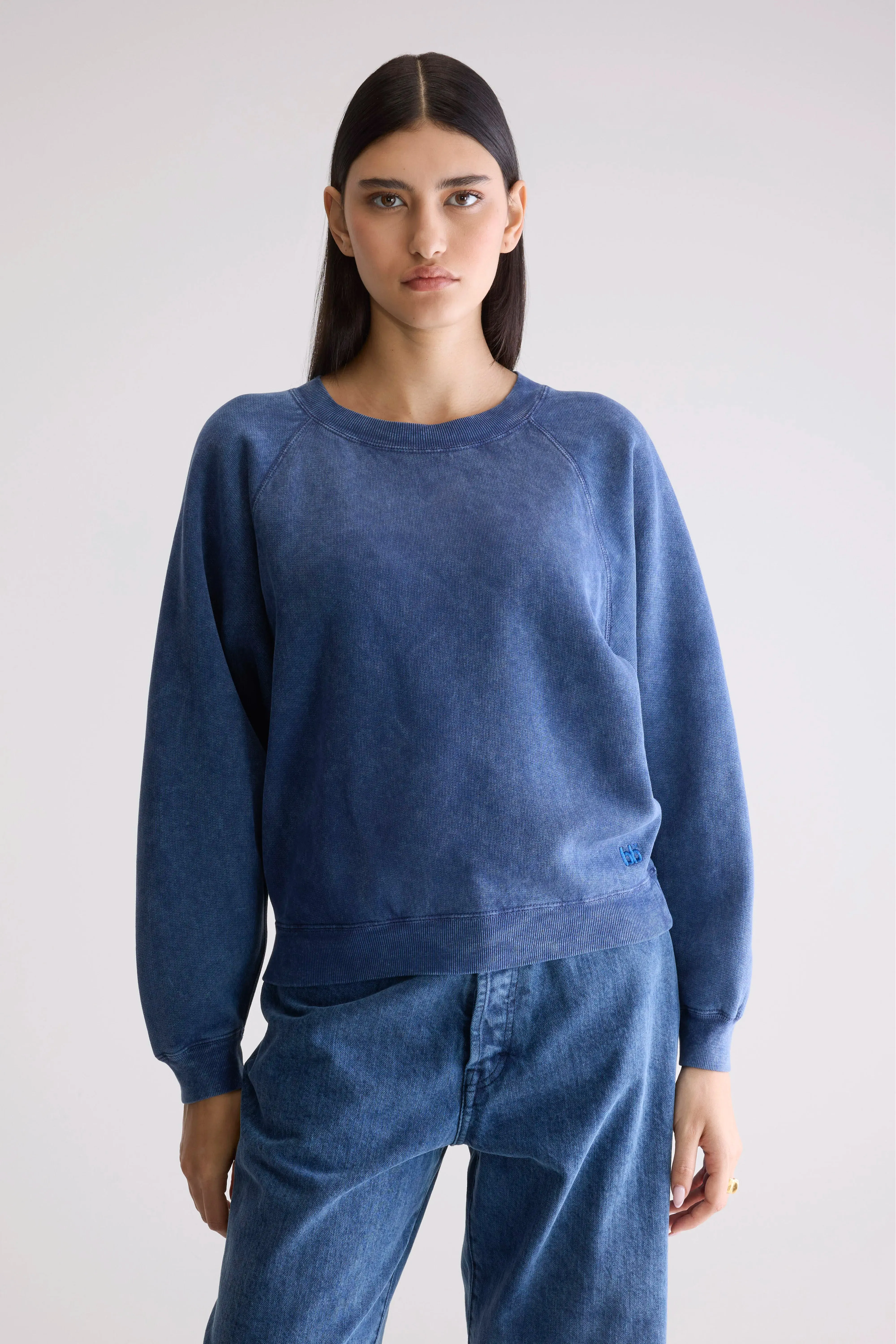Fella relaxed sweatshirt (252 / W / BLUES) sold by Bellerose product image thumbnail 2