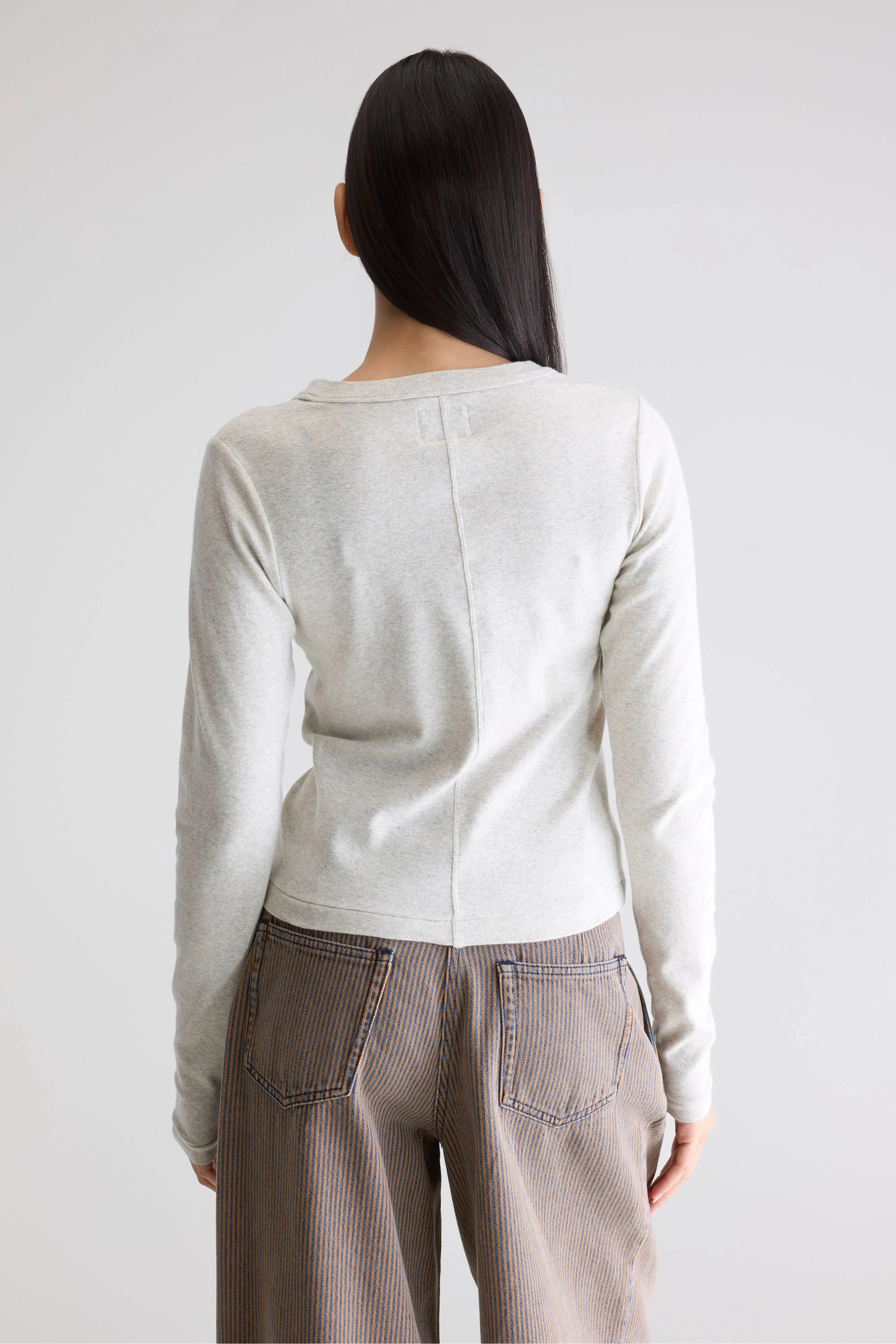 Flyer regular t-shirt (252 / W / OYSTER) sold by Bellerose product image thumbnail 4