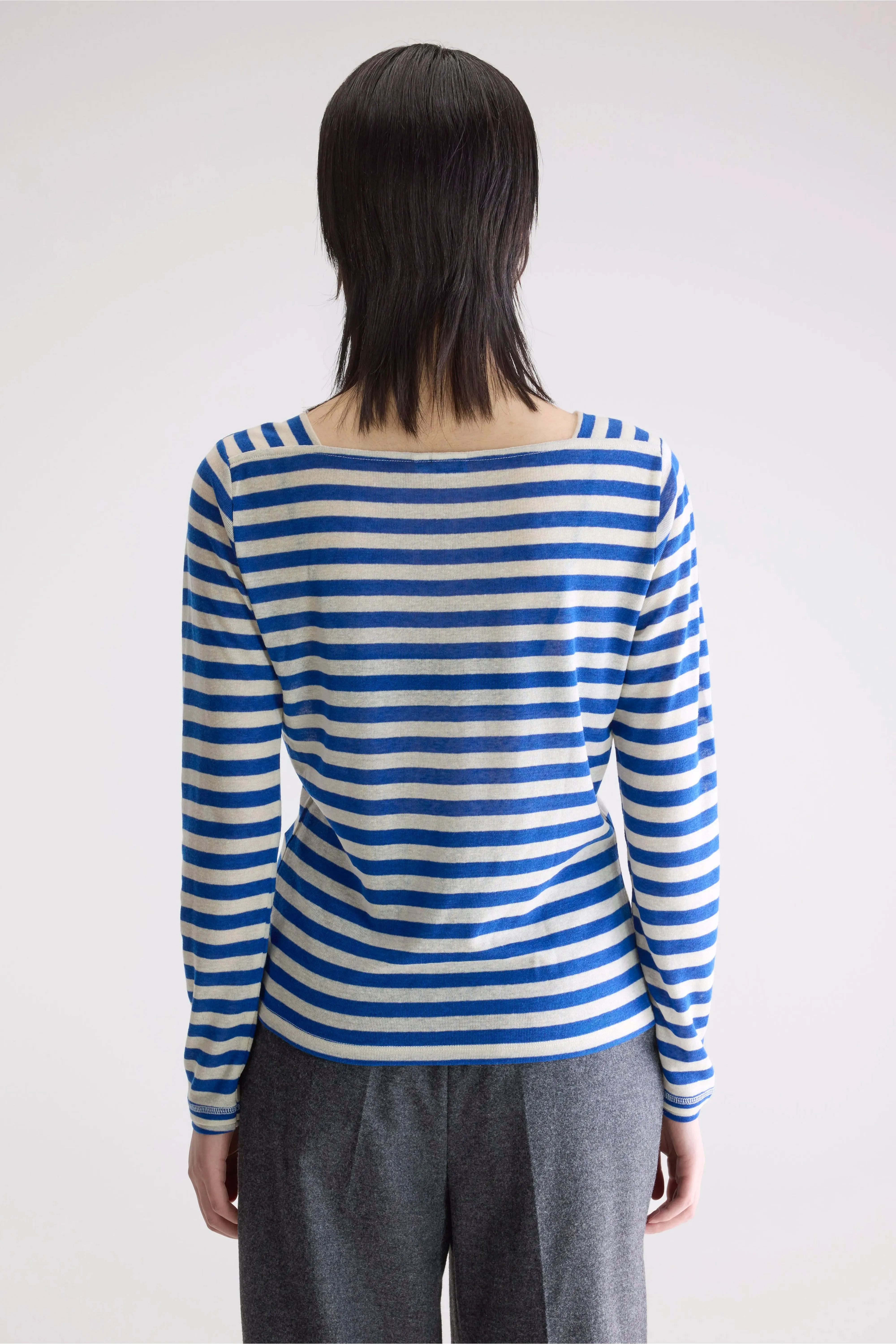 Veras fitted t-shirt (252 / W / STRIPE A) sold by Bellerose product image thumbnail 4