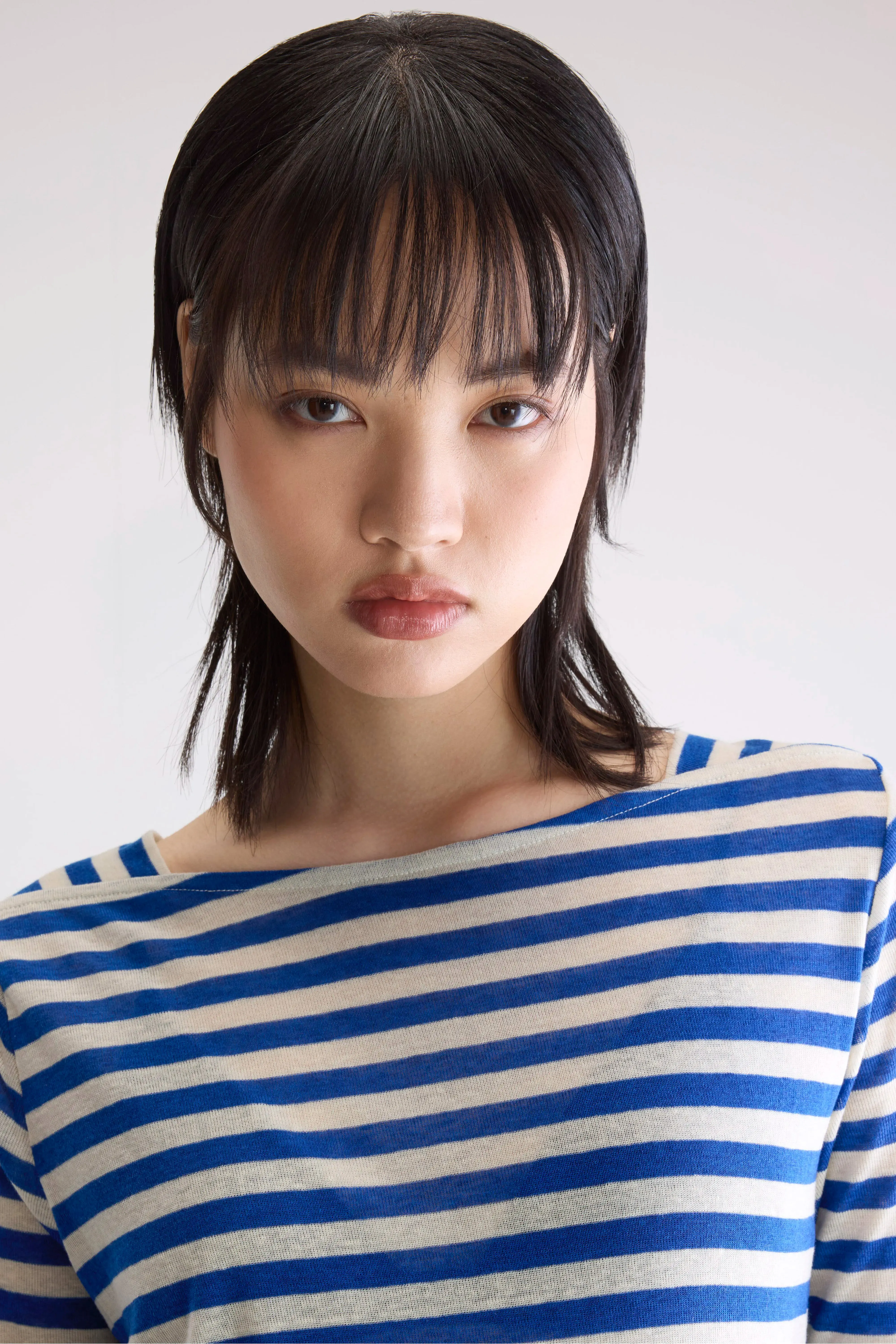 Veras fitted t-shirt (252 / W / STRIPE A) sold by Bellerose product image thumbnail 5