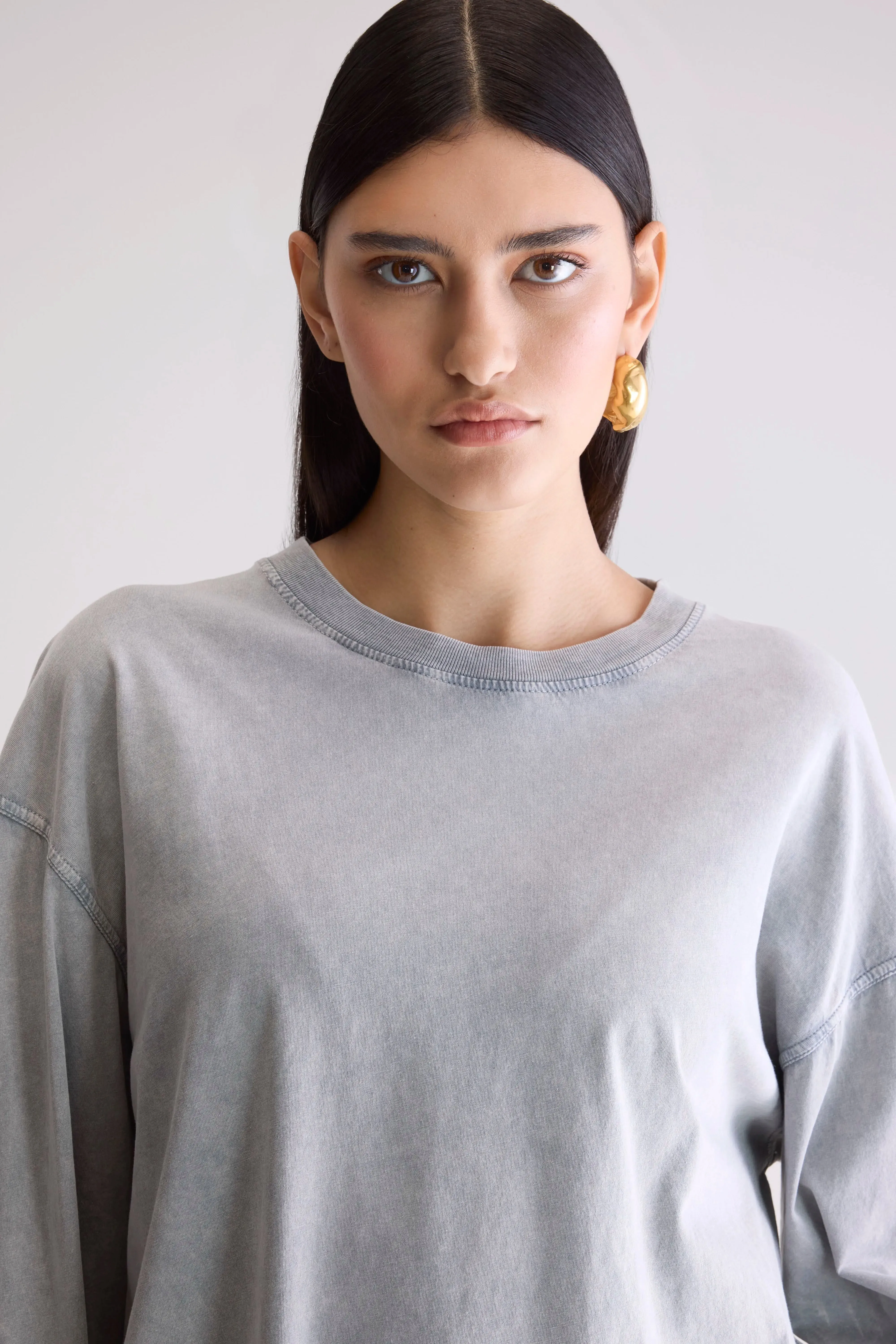 Fandy long sleeve t-shirt (252 / W / IRON) sold by Bellerose product image thumbnail 5