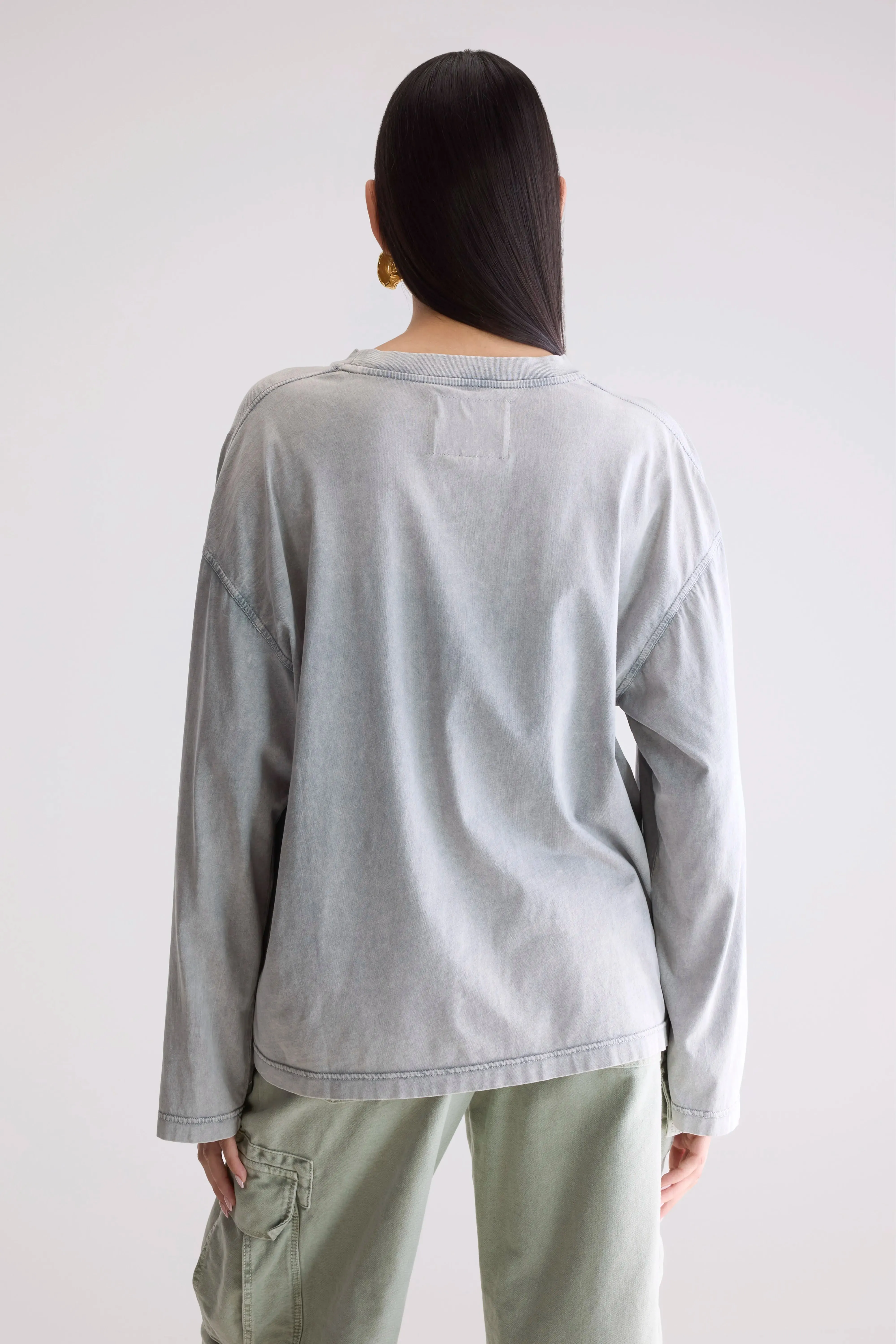 Fandy long sleeve t-shirt (252 / W / IRON) sold by Bellerose product image thumbnail 4