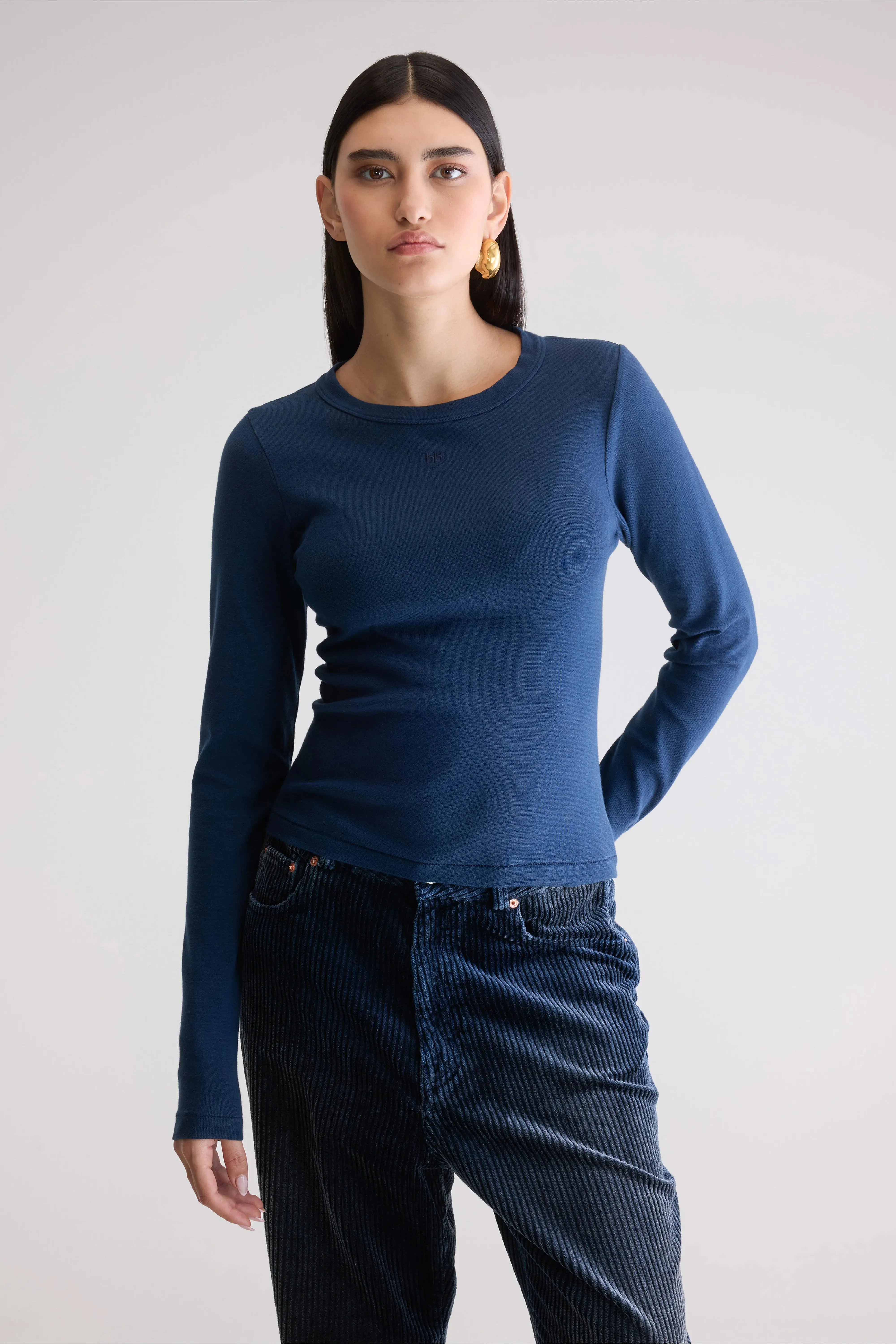 Flyer regular t-shirt (252 / W / BLUES) sold by Bellerose product image thumbnail 2