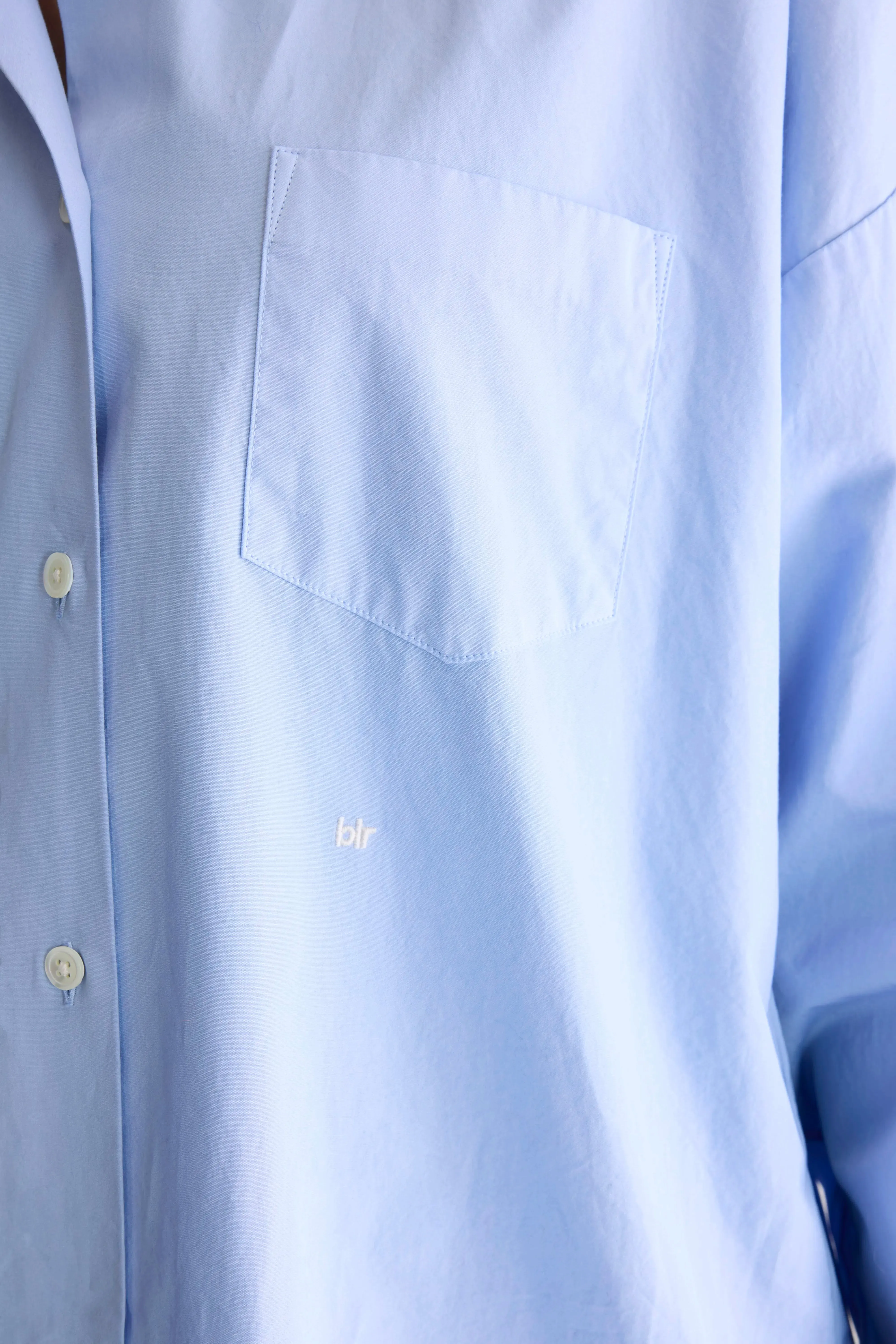 Giorgia poplin shirt (252 / W / SKY) sold by Bellerose product image thumbnail 5
