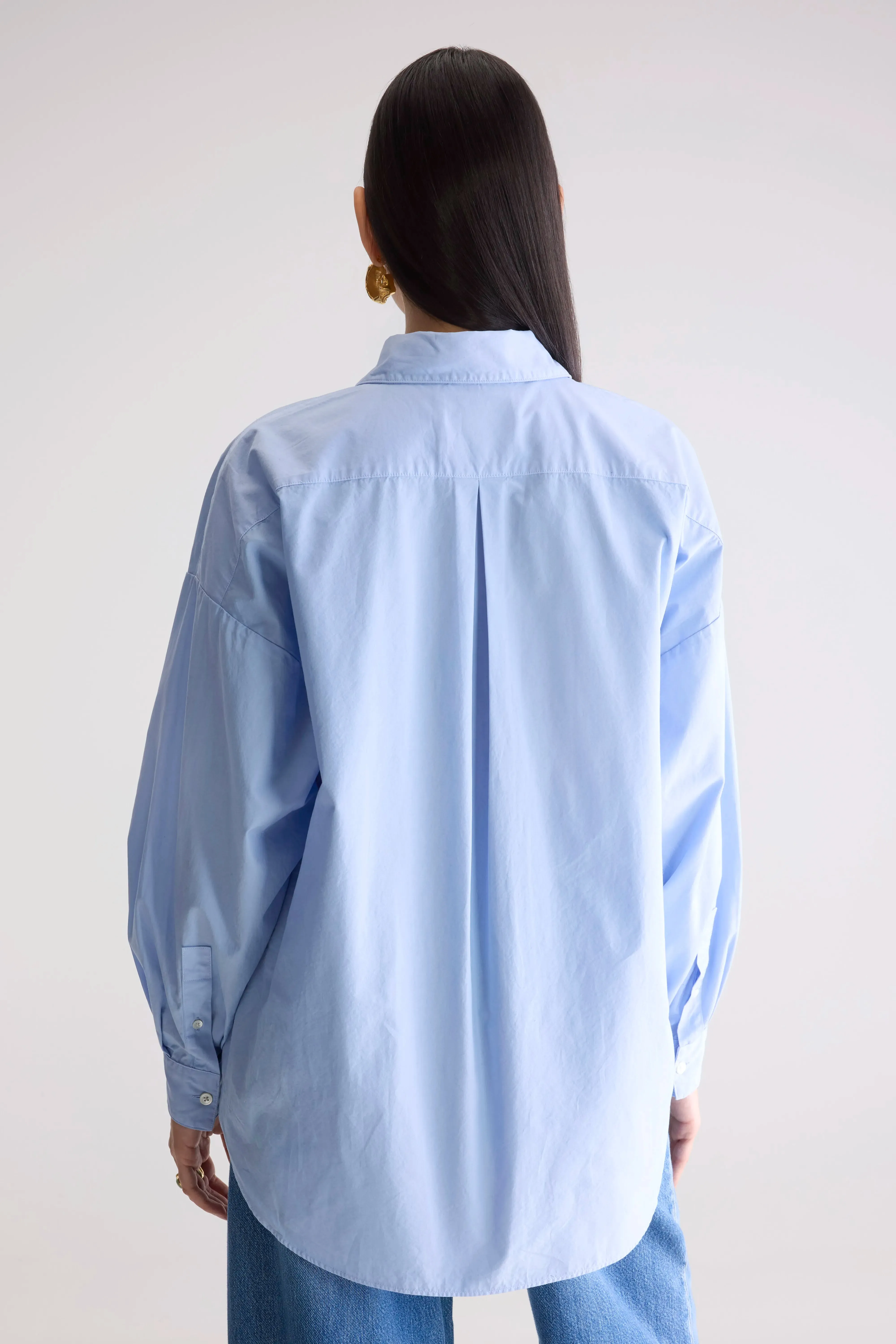 Giorgia poplin shirt (252 / W / SKY) sold by Bellerose product image thumbnail 4