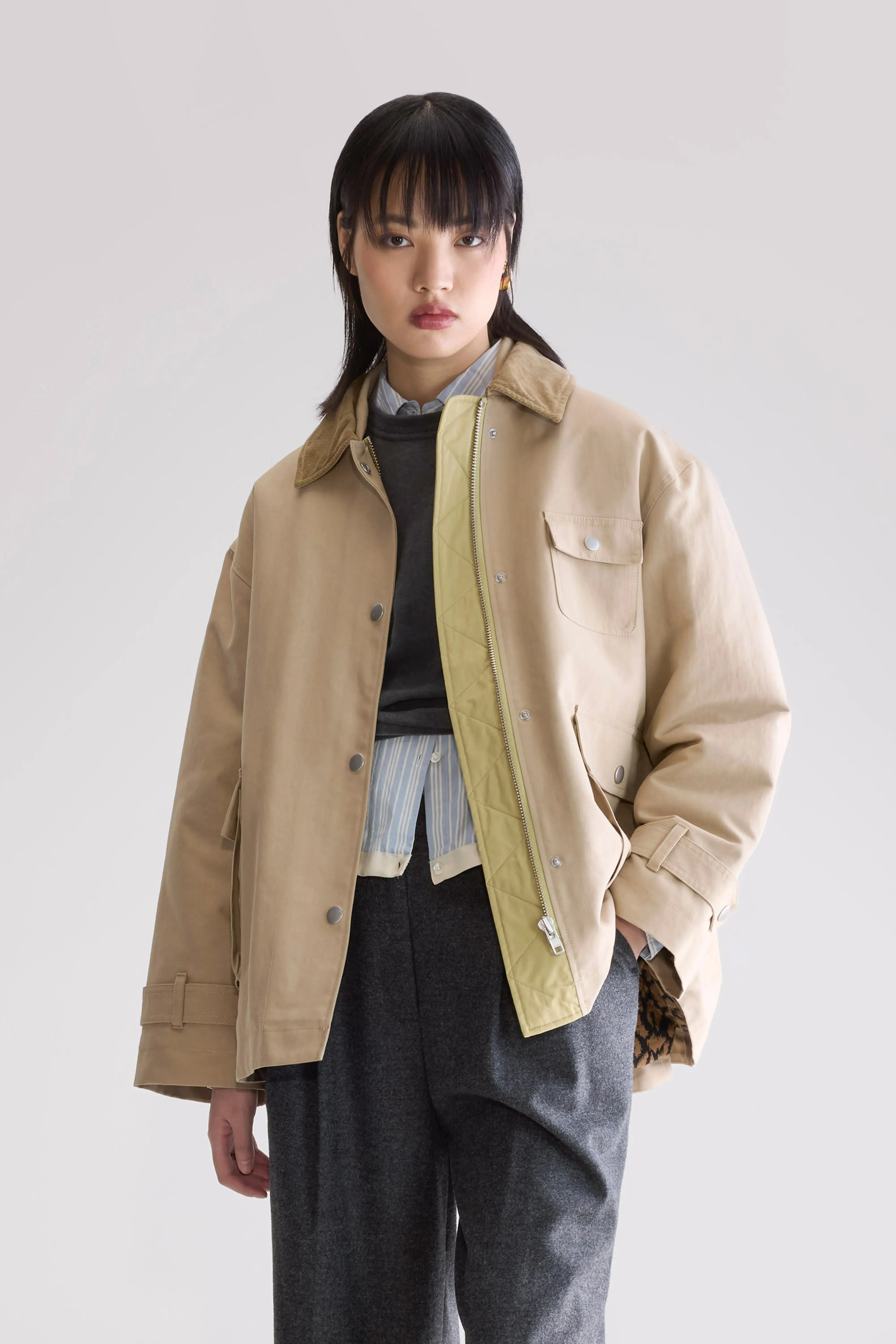 Jungle relaxed jacket (252 / W / CLAY) sold by Bellerose product image thumbnail 2