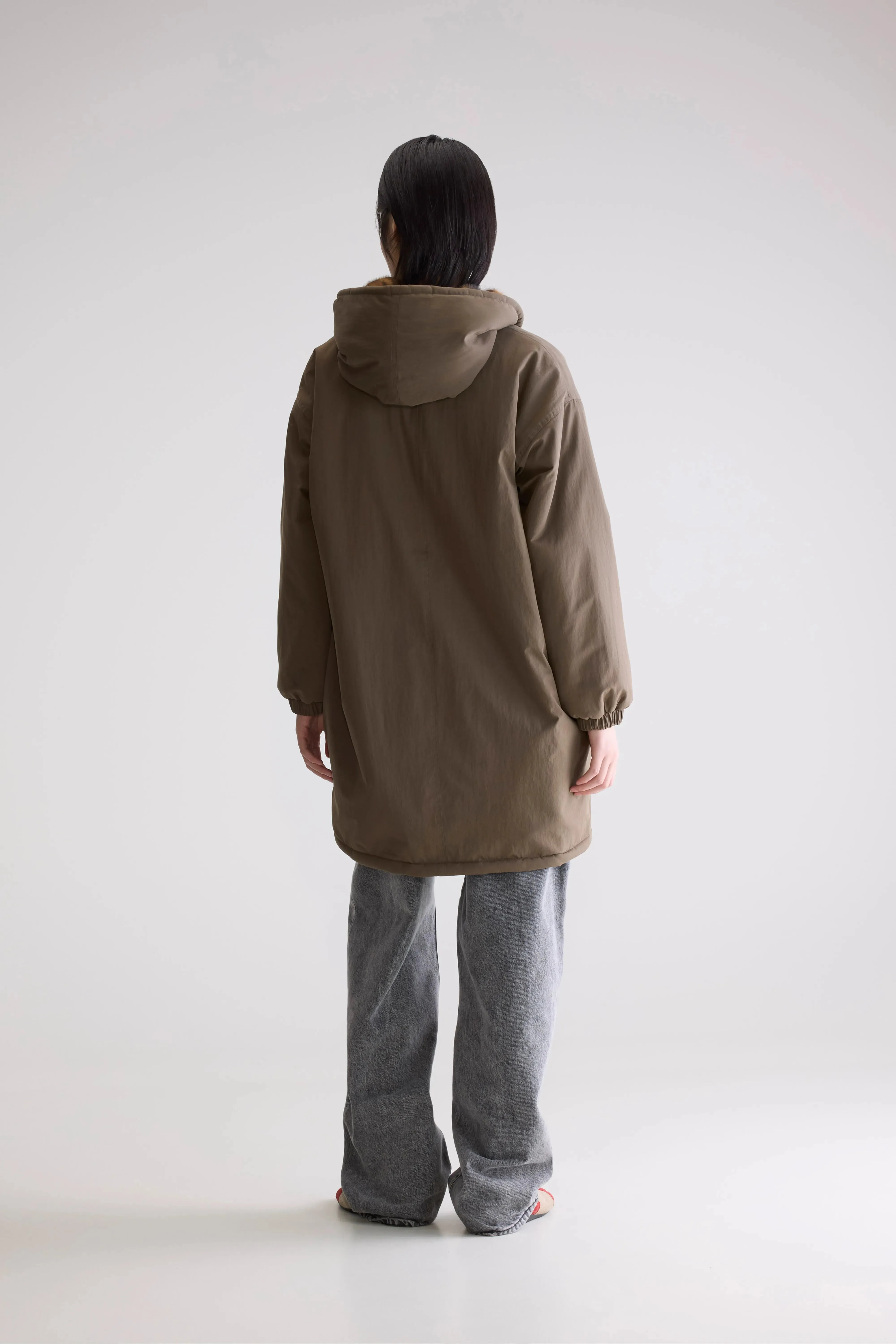 Laos hooded parka (252 / W / SAGE) sold by Bellerose product image thumbnail 3